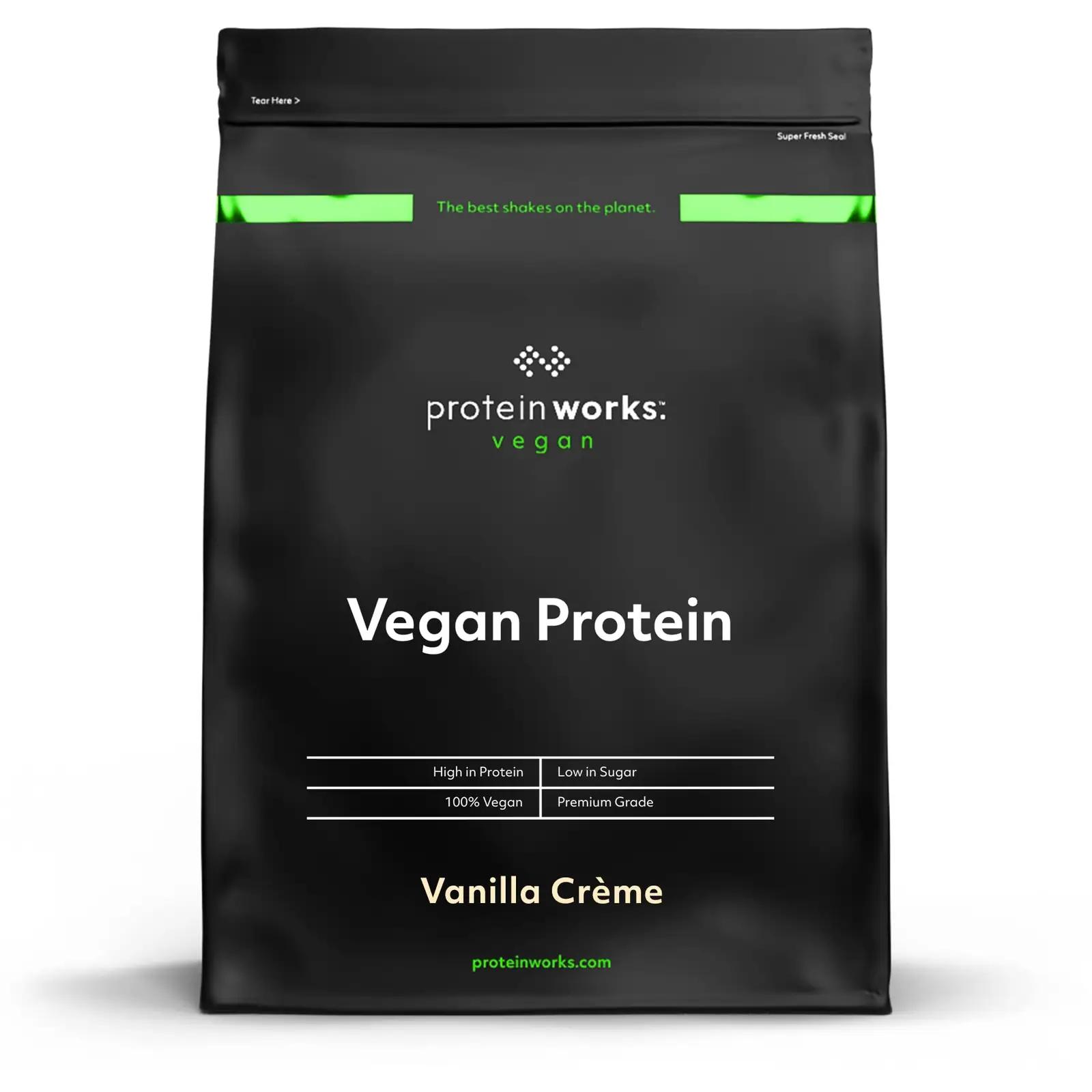 THE PROTEIN WORKS veganvalk 2 kg – vanillecreme, taastav jook – kasutusnäide