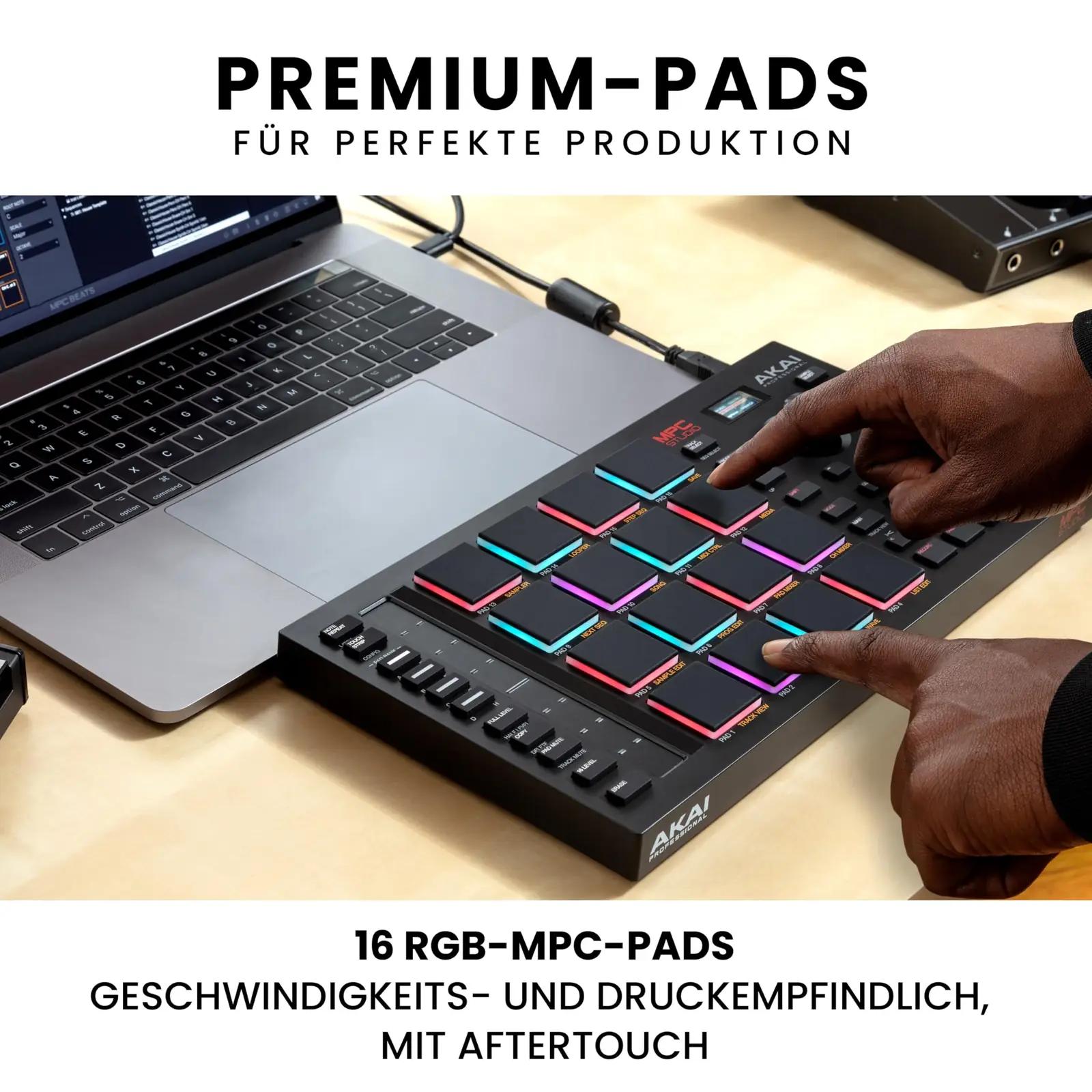 Akai Professional MPC Studio – kompaktne MIDI-tööjaam loominguks – pakend ja tarvikud