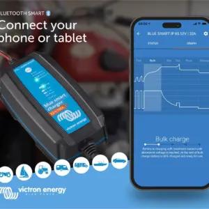 Victron Energy BPC121031064R laadija – detailne lähivaade