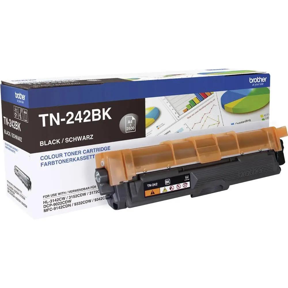 Brother must originaal-toner TN242BK – suur maht, usaldus