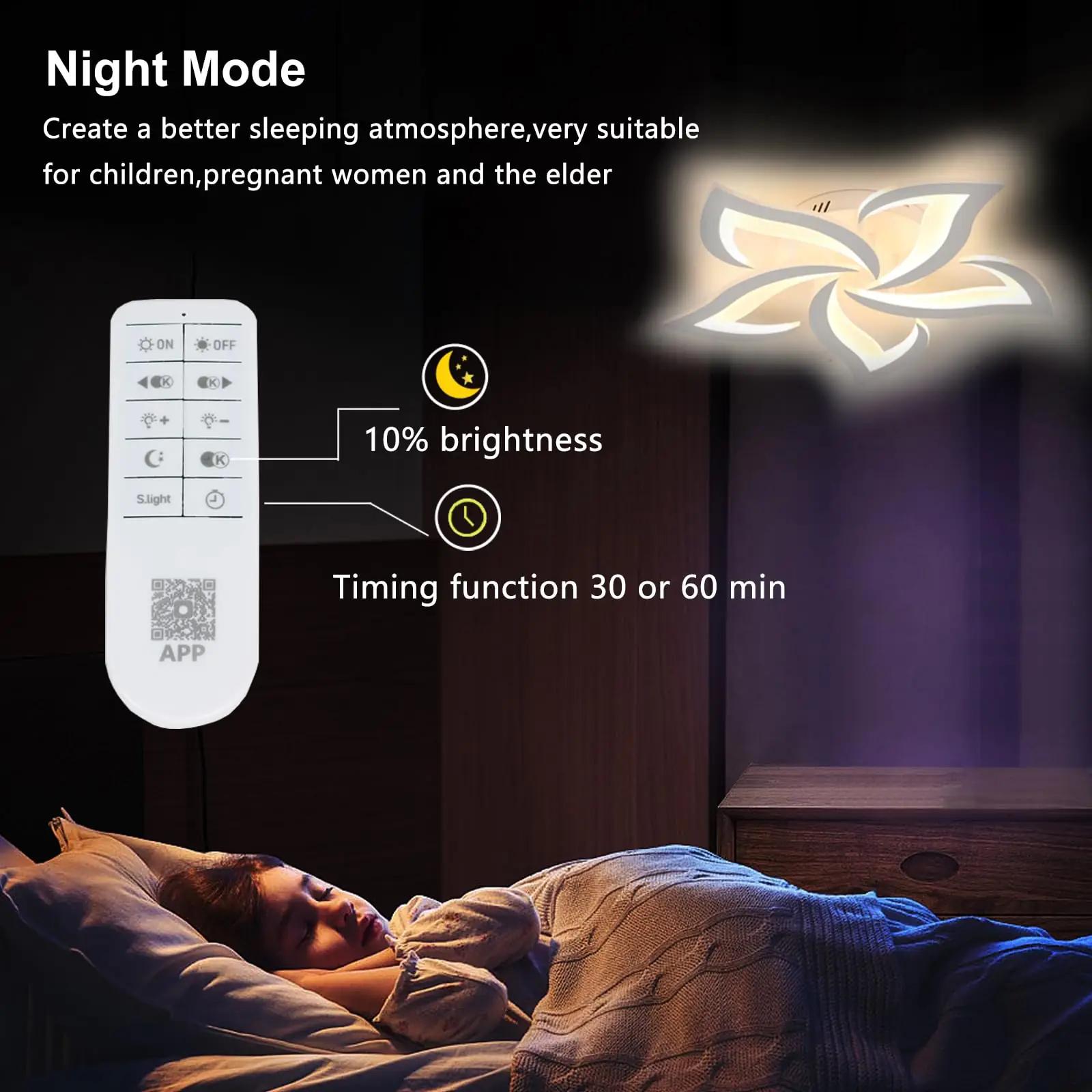Comely LED-lagivalgusti 40W dimmitav – modernne koduvalgus – lisavaade
