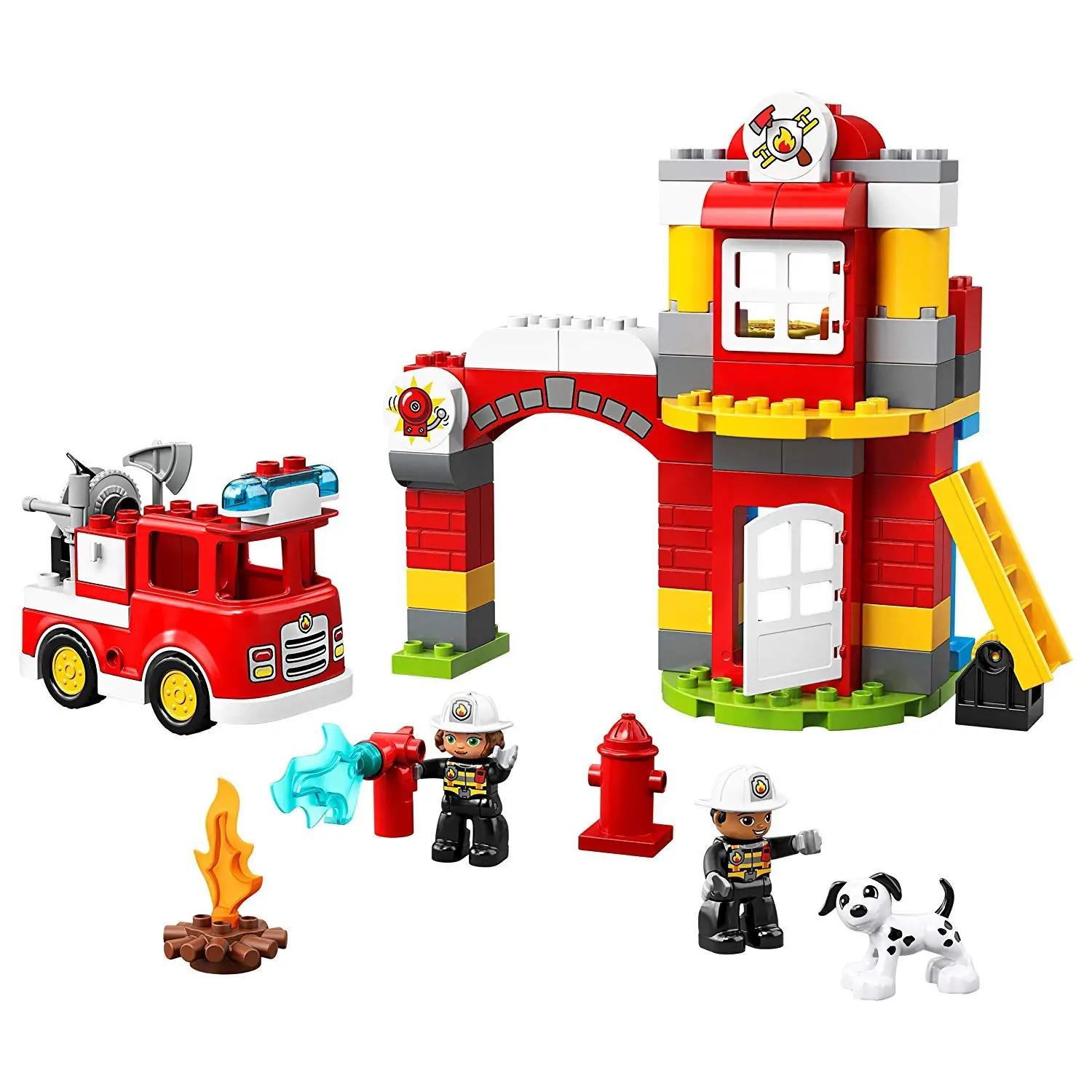 LEGO DUPLO tulekaitsejaam beebidele — värvikas õppemäng – kasutusnäide