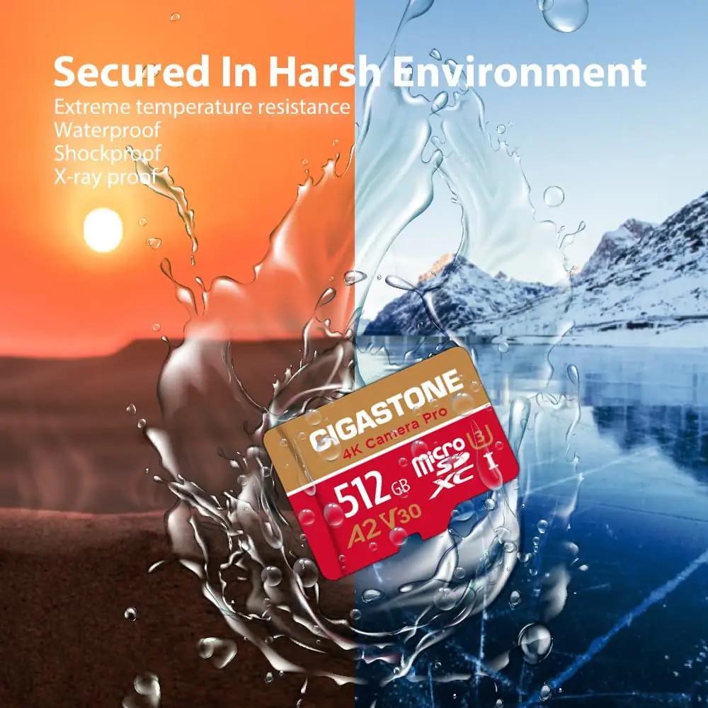 Gigastone 512GB MicroSDXC — kiire ja usaldusväärne salvestus – pilt 7