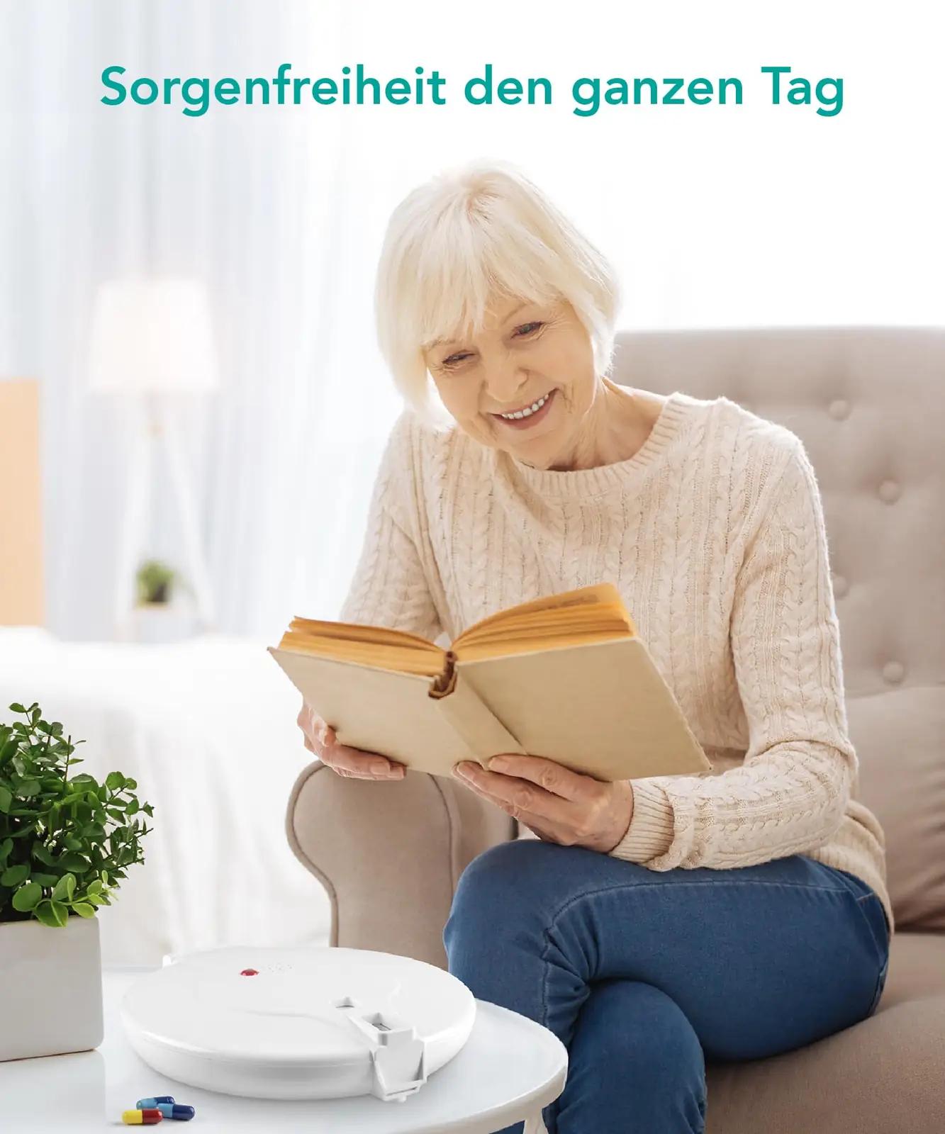TabTime metallist tablettide dosaator läbipaistva kaanega – pilt 7