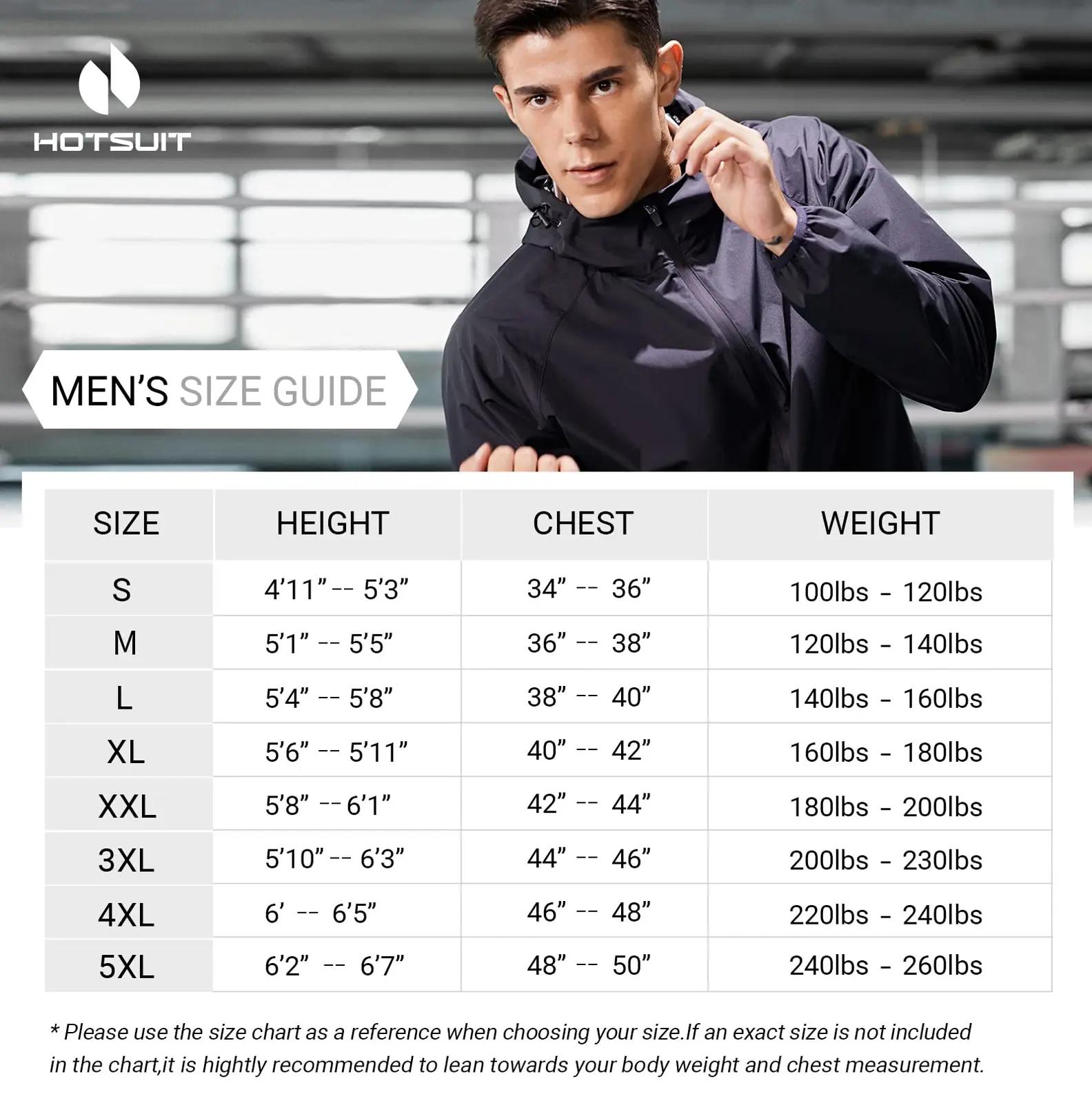 HOTSUIT saunakostüüm meeste treeninguks — polüester, XL – lisavaade