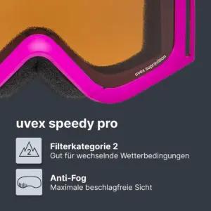 Uvex S5538199030 suusaprillid – detailne lähivaade