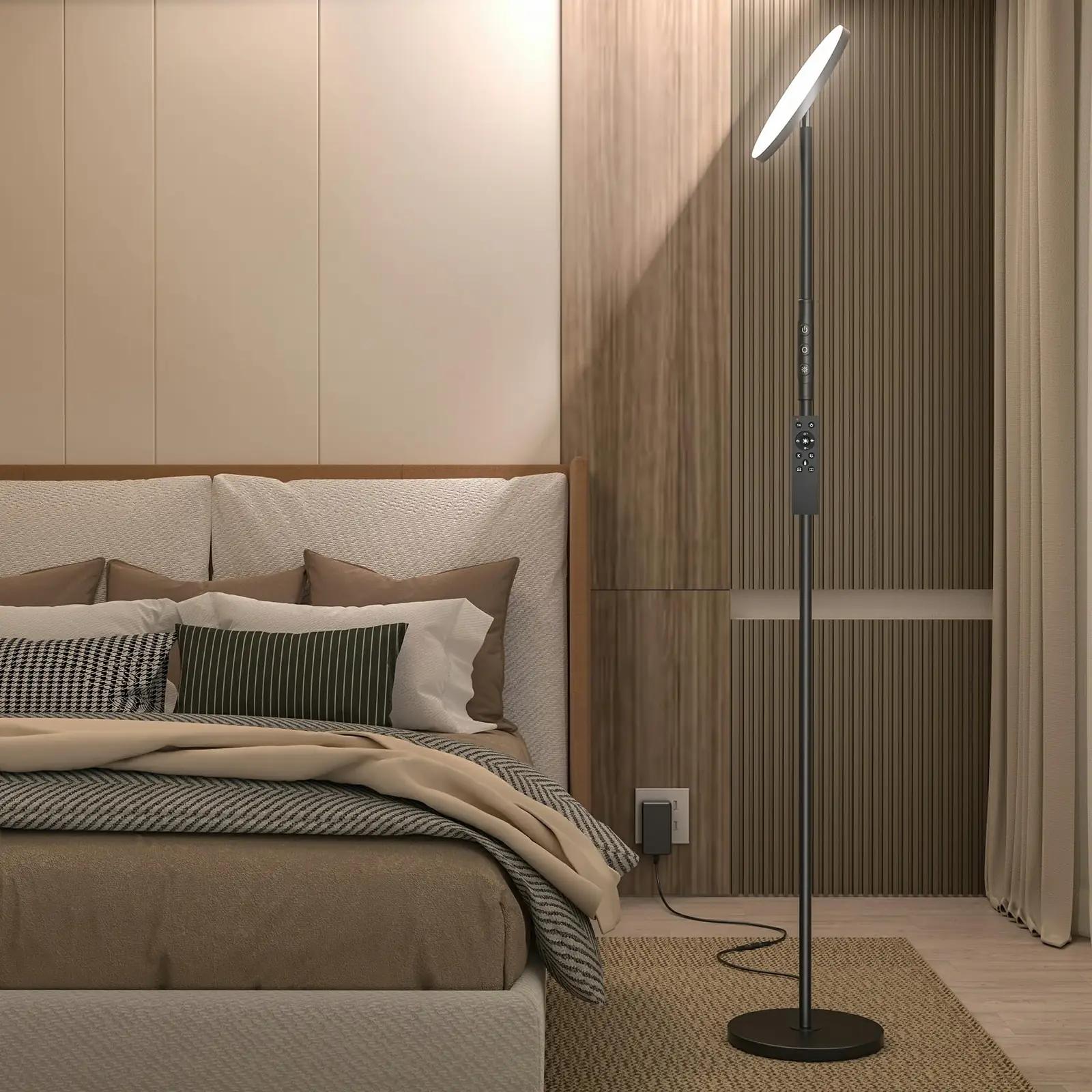 Yikuneng modernne LED-lamp 36W — eredas valguses lugemiseks – pakend ja tarvikud