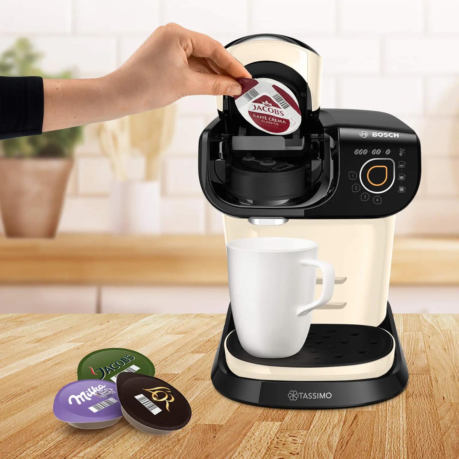 Bosch Tassimo My Way 2 — mitmejoogiline kere ja filtreerimine – kasutusnäide