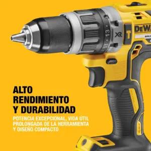 DEWALT DCD796P2-QW puurmasinad – detailne lähivaade