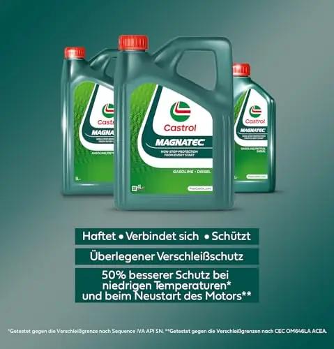 Castrol mootoriõli 5W-30 A5 5L — kaitsev ja säästlik valik – detailne vaade
