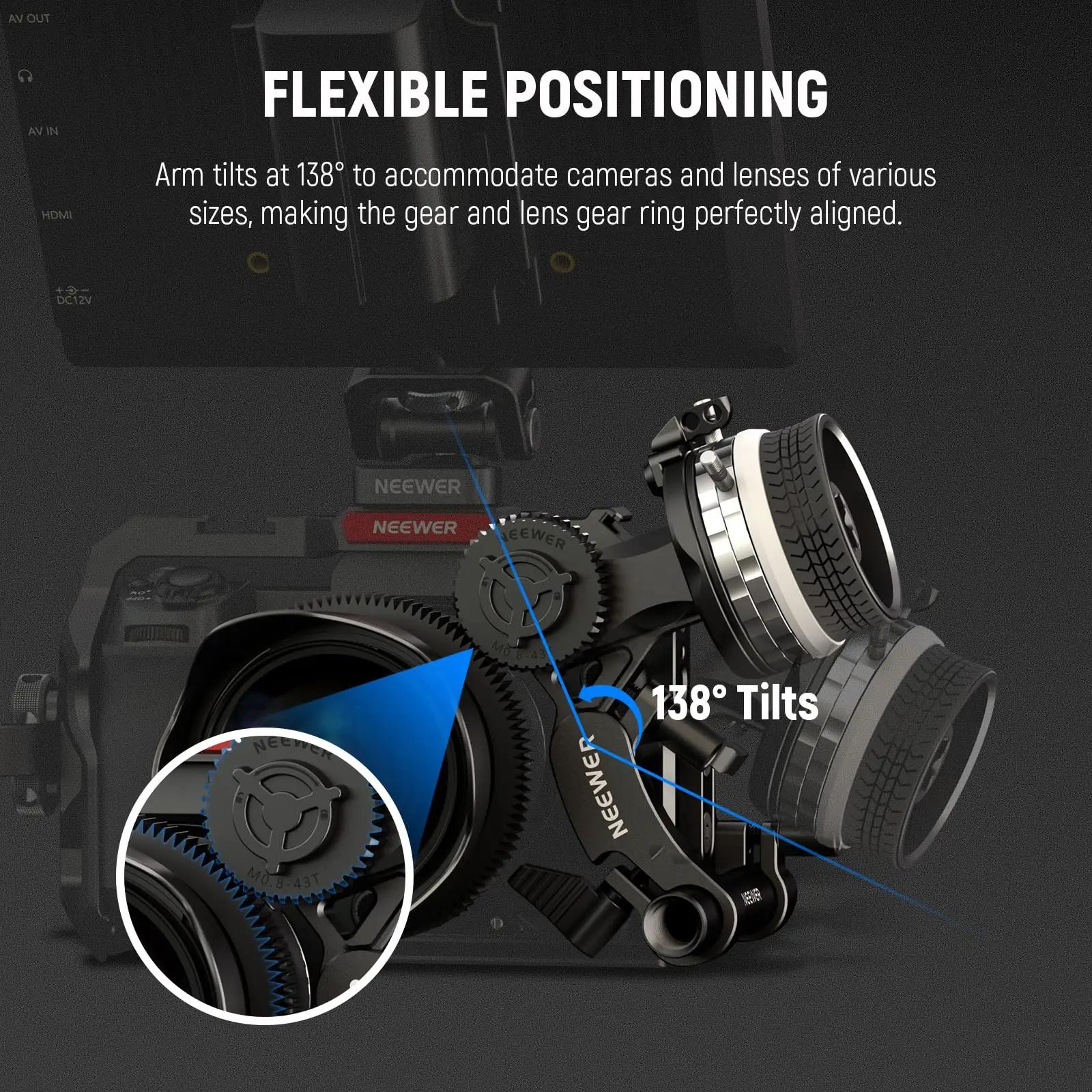 NEEWER kvaliteetne follow focus kaameratarvik – pilt 6