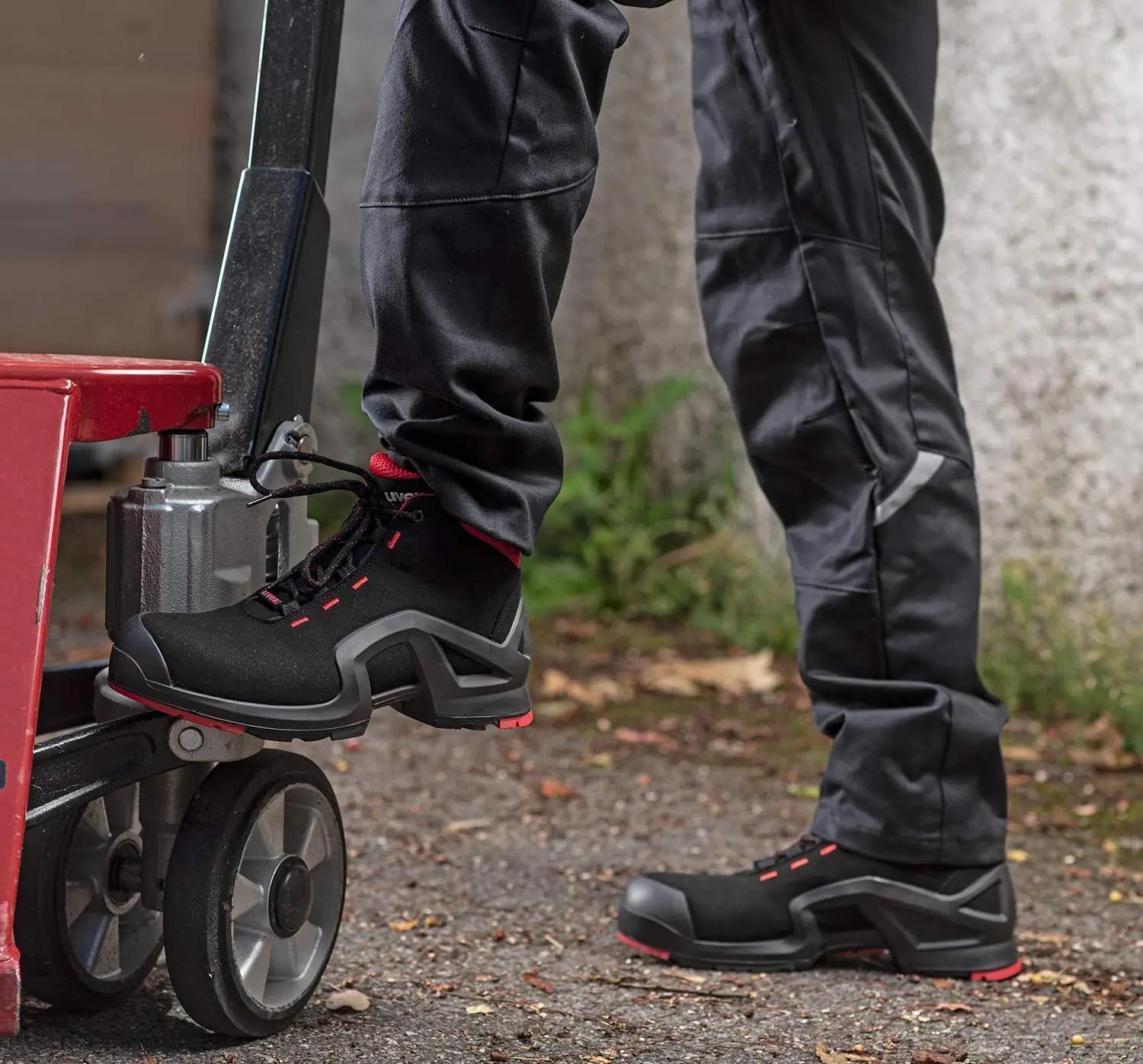 Uvex töökinnasjalats tugevast mikroveluurist – turvaline 44 – pilt 6
