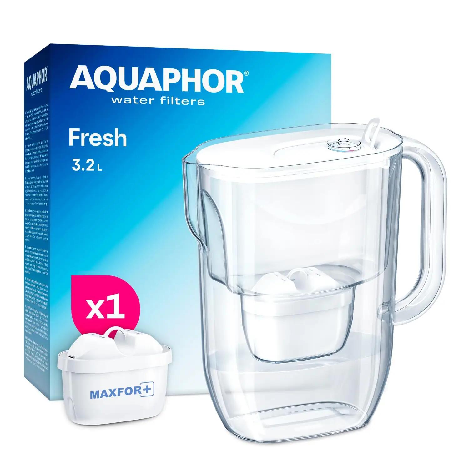 AQUAPHOR FRESH valge filtrikann 3,2 l — puhas joogivesi