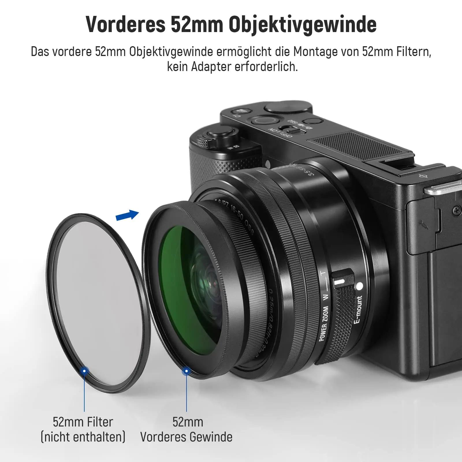 NEEWER 40,5 mm laia nurgaga objektiiv – kerge reisikaaslane – pilt 8