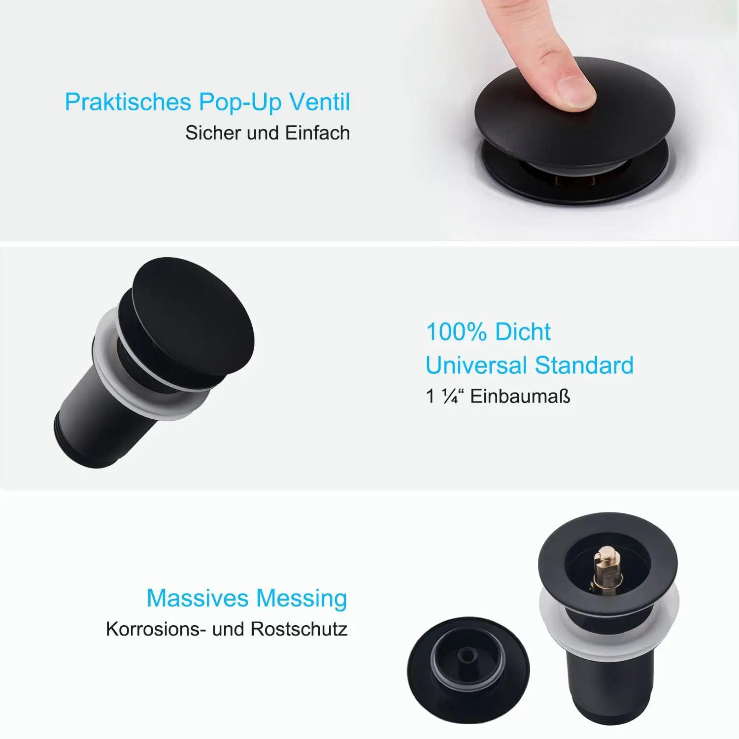 Keymark mattmust messingist vannitoa sifoon – lisavaade
