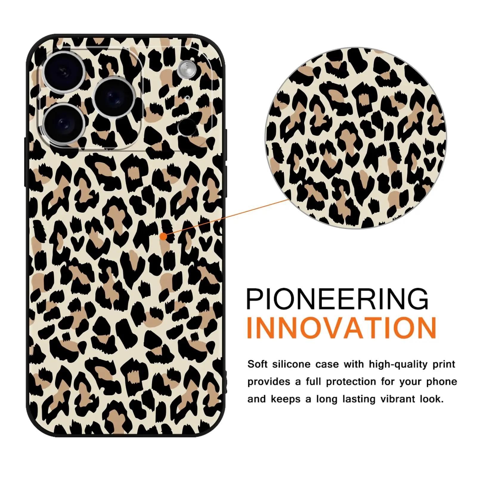 Yoedge pehme silikoonkaitse iPhone 17 Pro max — leopard – pakend ja tarvikud