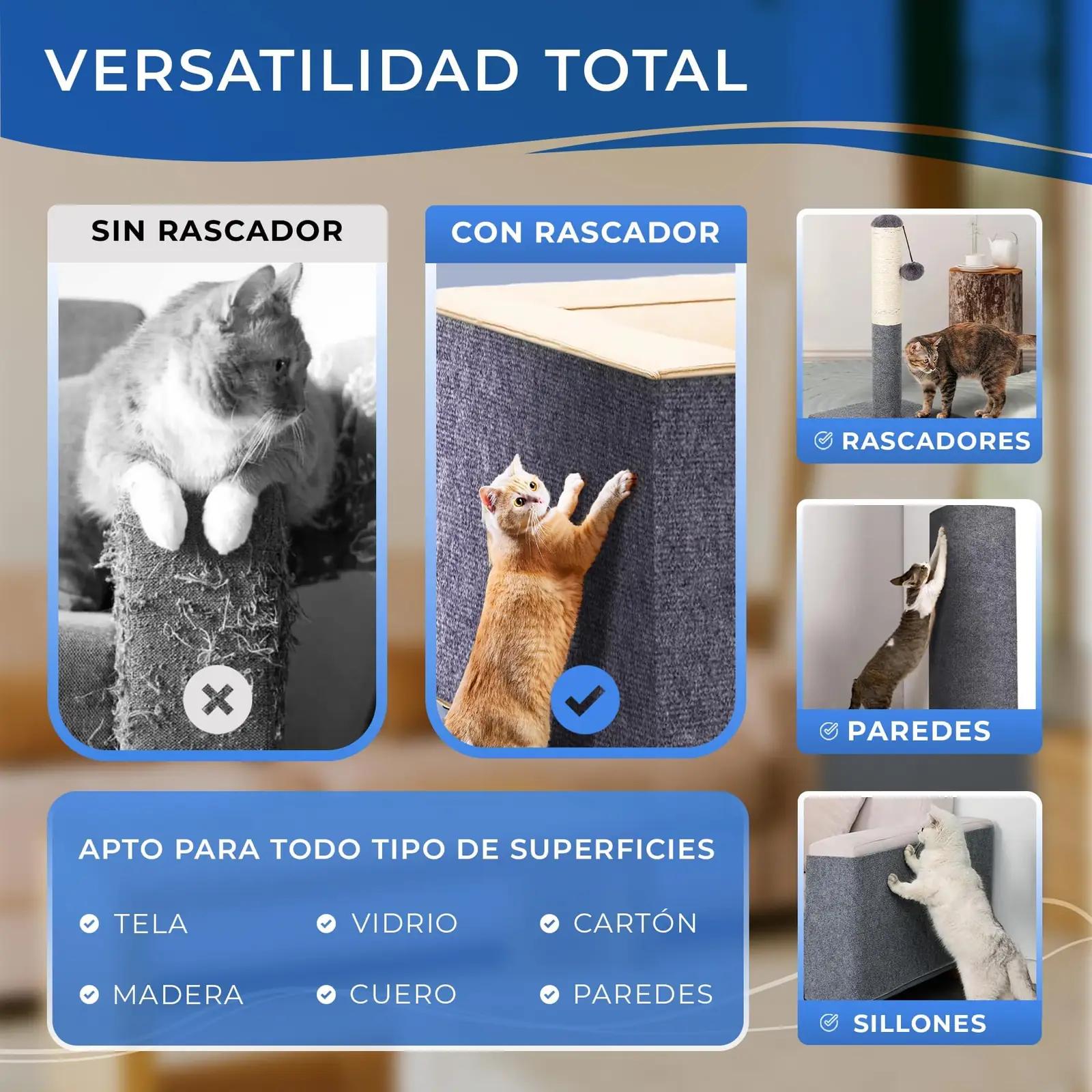 CORAZOO PET PRODUCTS CORAZOO pehme polyesterist kraapimismatt – kasutusnäide