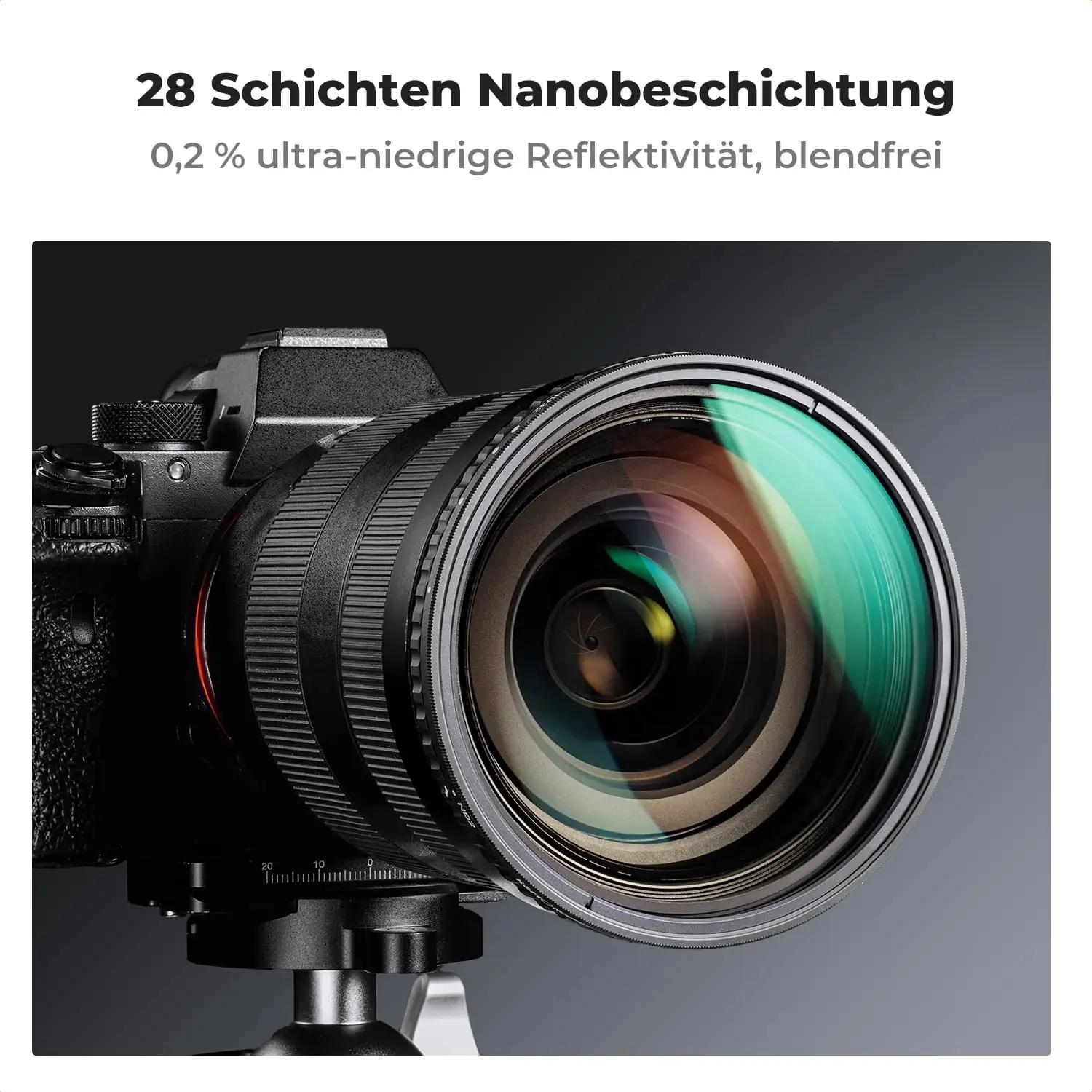 K&F CONCEPT 77 mm ND-filtriga kvaliteetne maastikufoto abivahend – pilt 6