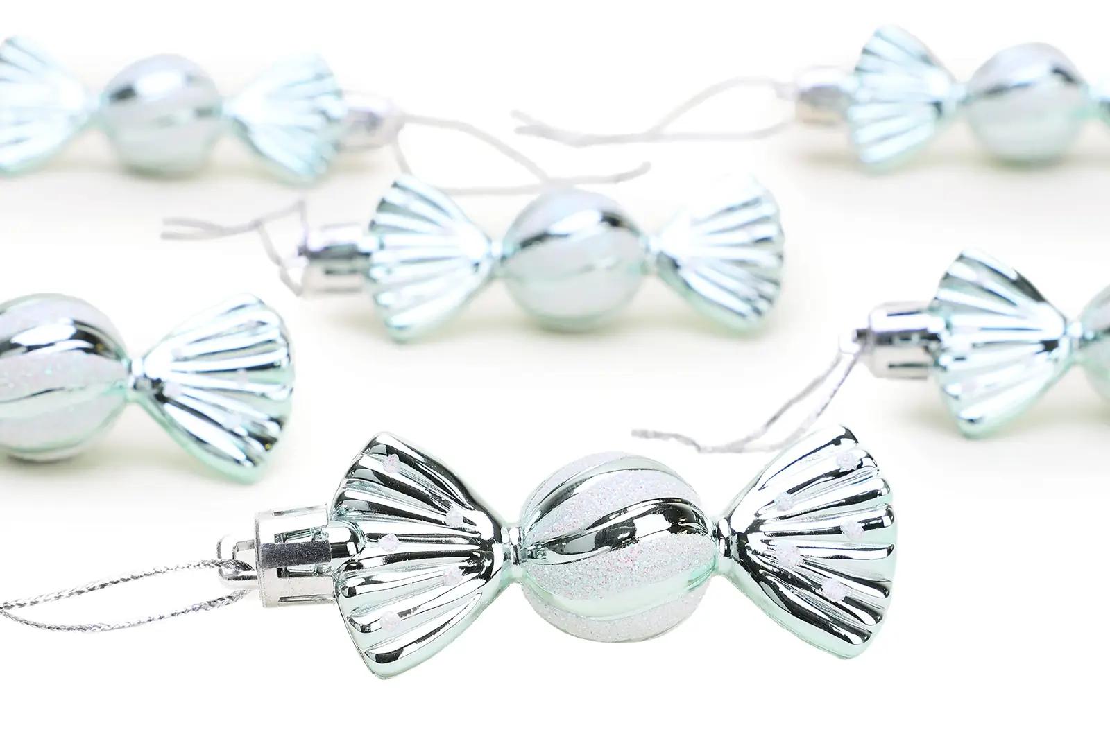 Christmas Concepts mintroheline mini-kulk 6–8 cm – sädelev dekor – kasutusnäide