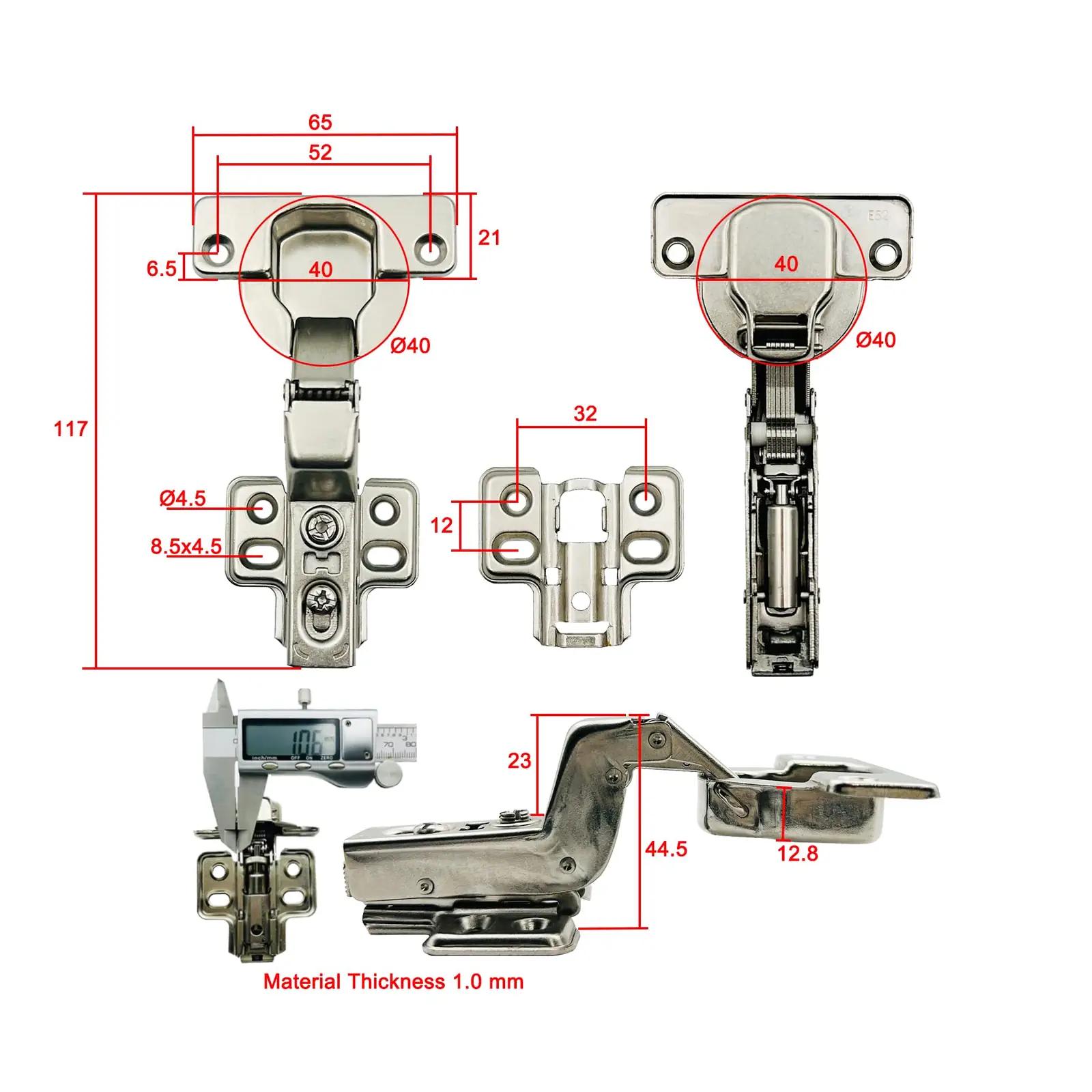 LOOTICH TQ00522 hinged – detailne lähivaade