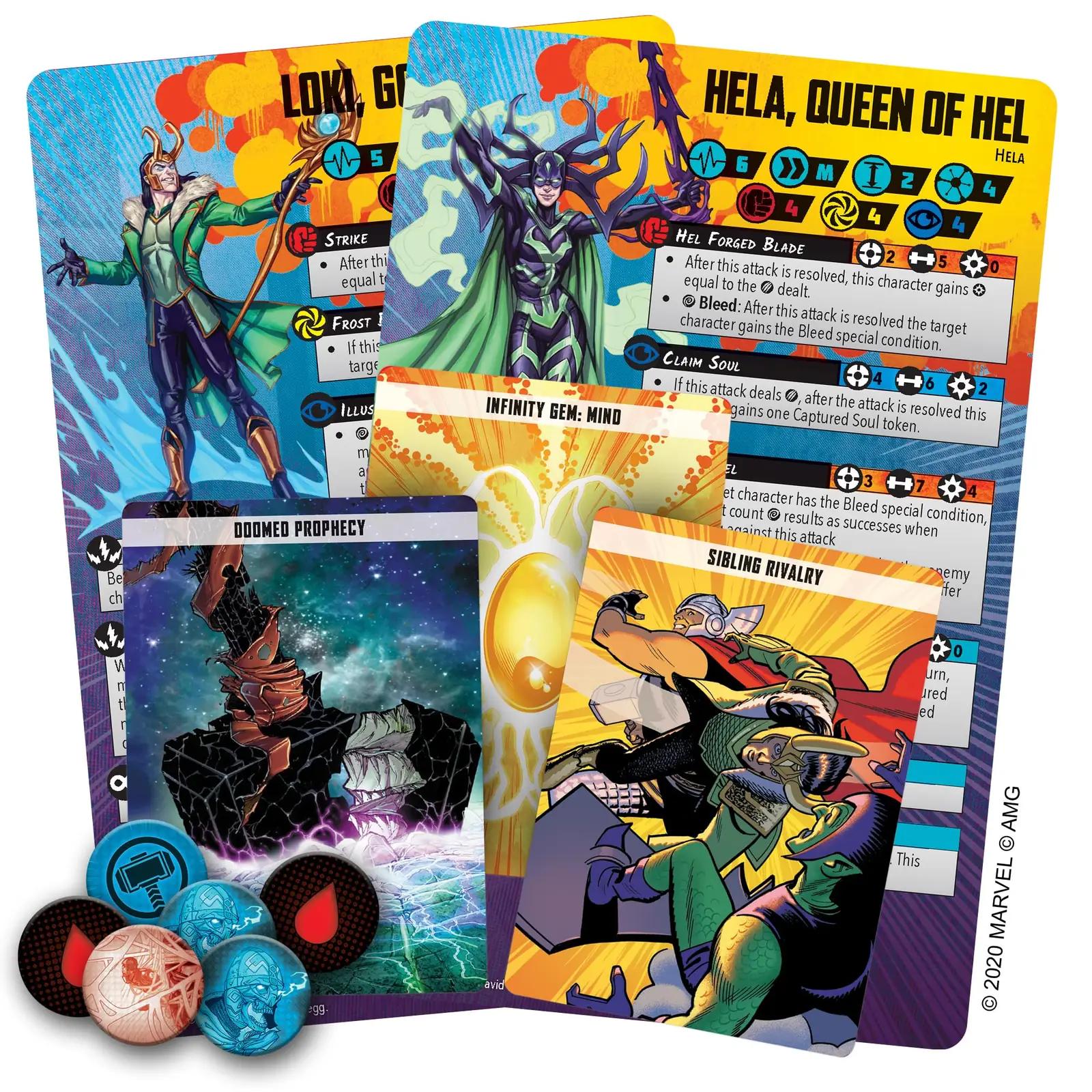 Atomic Mass Games: plastikust Marvel Loki ja Hela komplekt – pilt 6