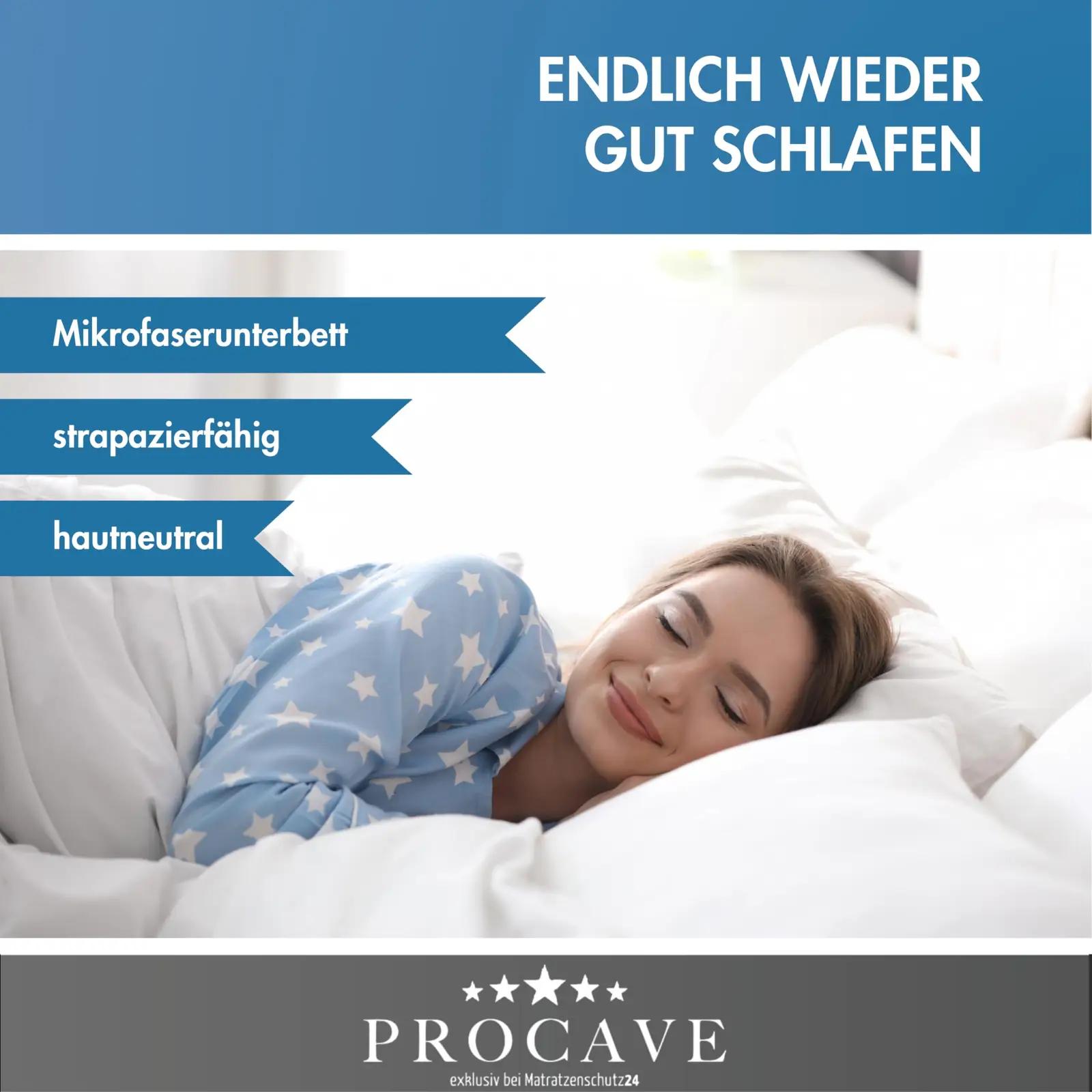 PROCAVE pehme Micro-Comfort madratsikaitse 160×200 cm – pilt 8
