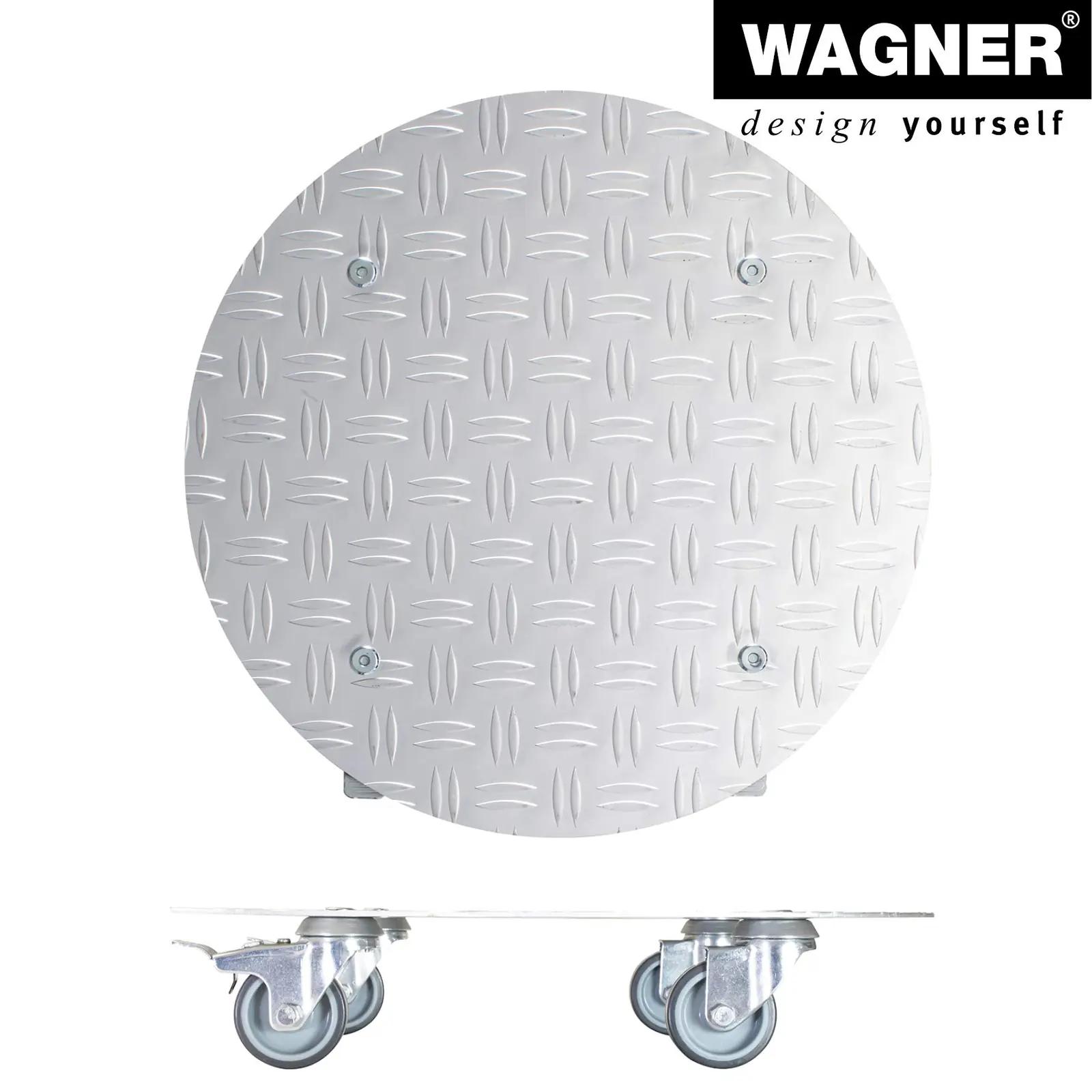WAGNER alumiiniumist taimealus Ø38 cm — kerge ja vastupidav – lisavaade