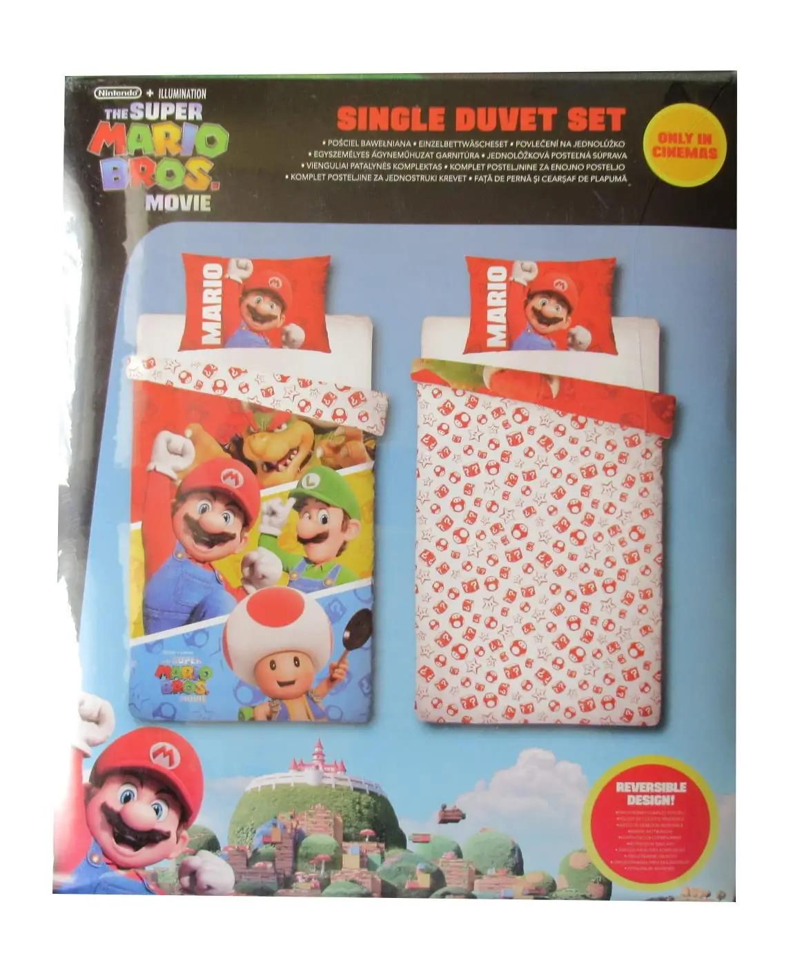 Halantex pehme lastevoodipesu Super Mario kujundusega – detailne vaade