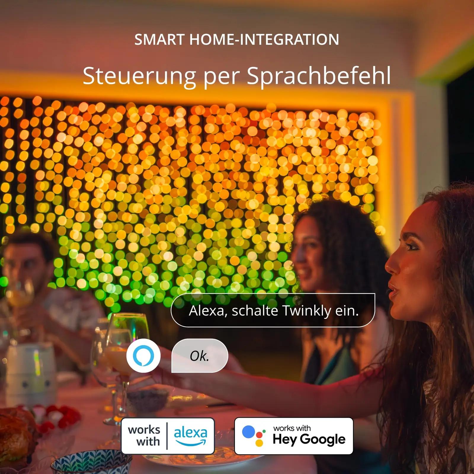 Twinkly nutikas kardinvalgusti 210 LED — sobib siseruumidesse ja – pilt 6