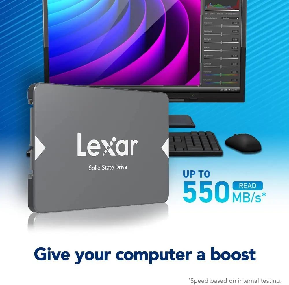 Lexar LNS100-512AMZN ssd – detailne lähivaade