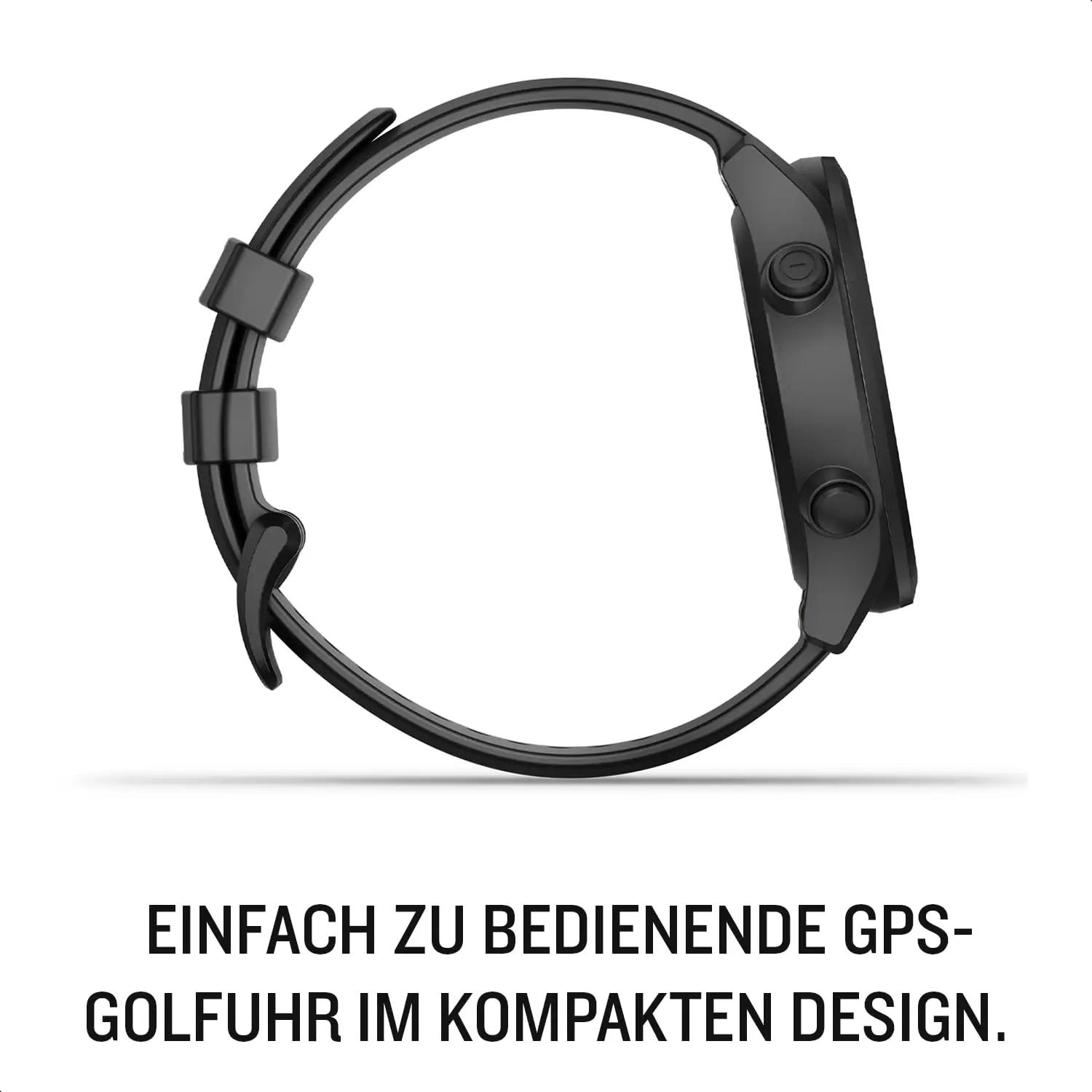 Garmin stiilne silikoonkäepaelaga golfikell — täpne – kasutusnäide