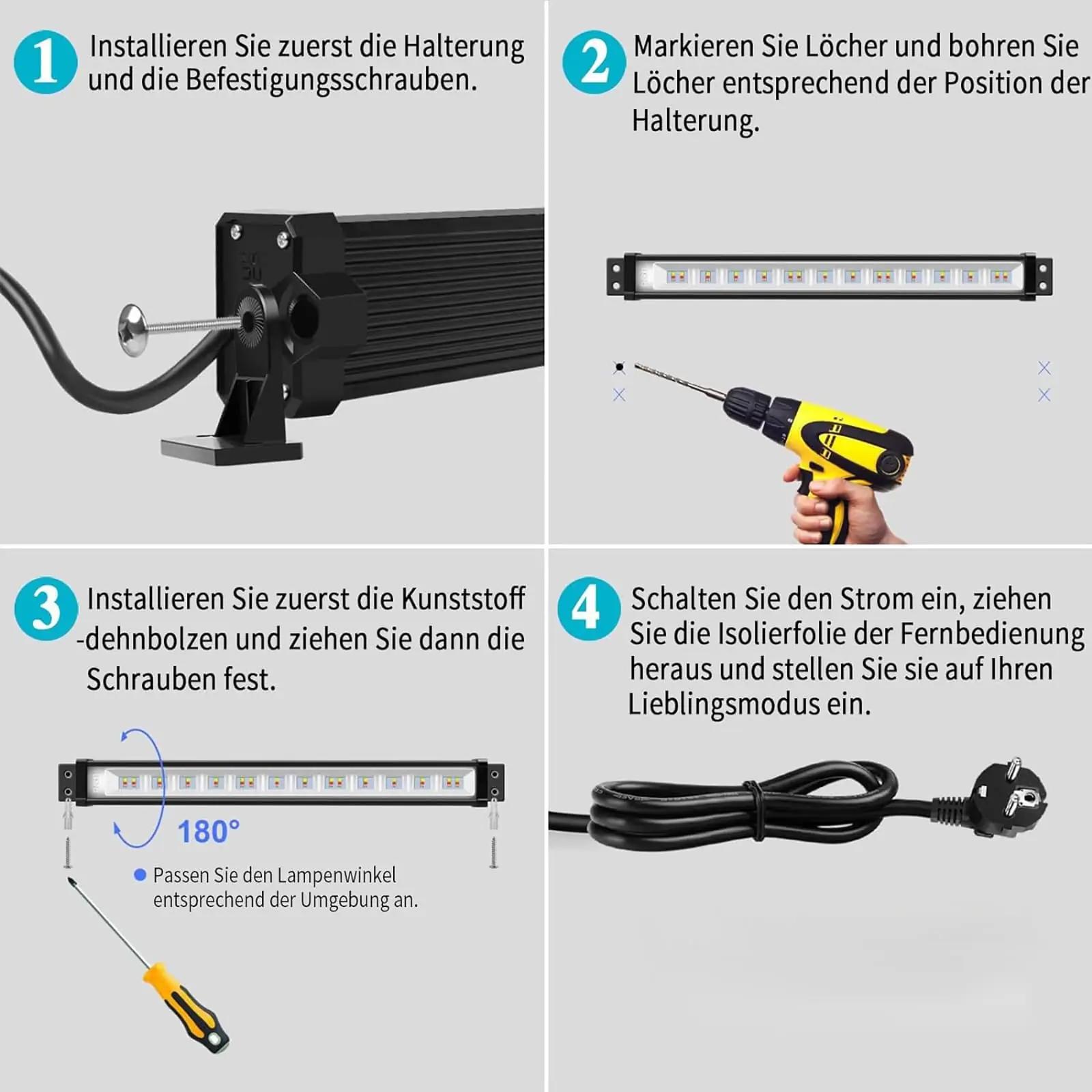 MEIHUA välistingimuste LED-riba — veekindel dekoratiivne valgus – pilt 7