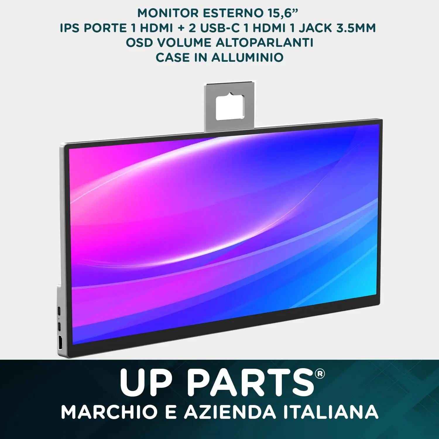 UP PARTS õhuke alumiiniummonitor 15,6″ Full HD – pilt 6