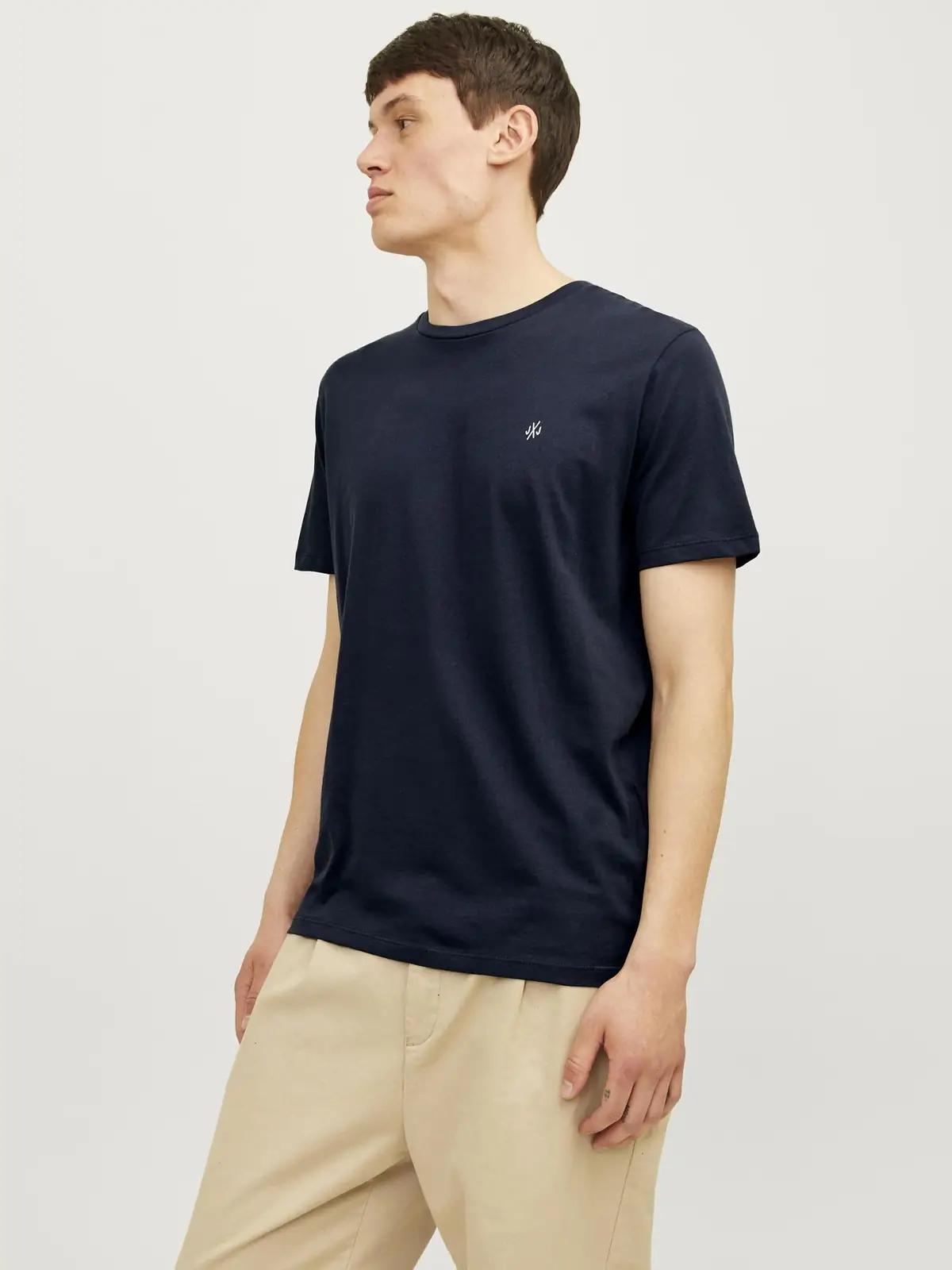 JACK & JONES puuvillane 5-pakk T-särgid — mugav igapäevaks – pilt 7