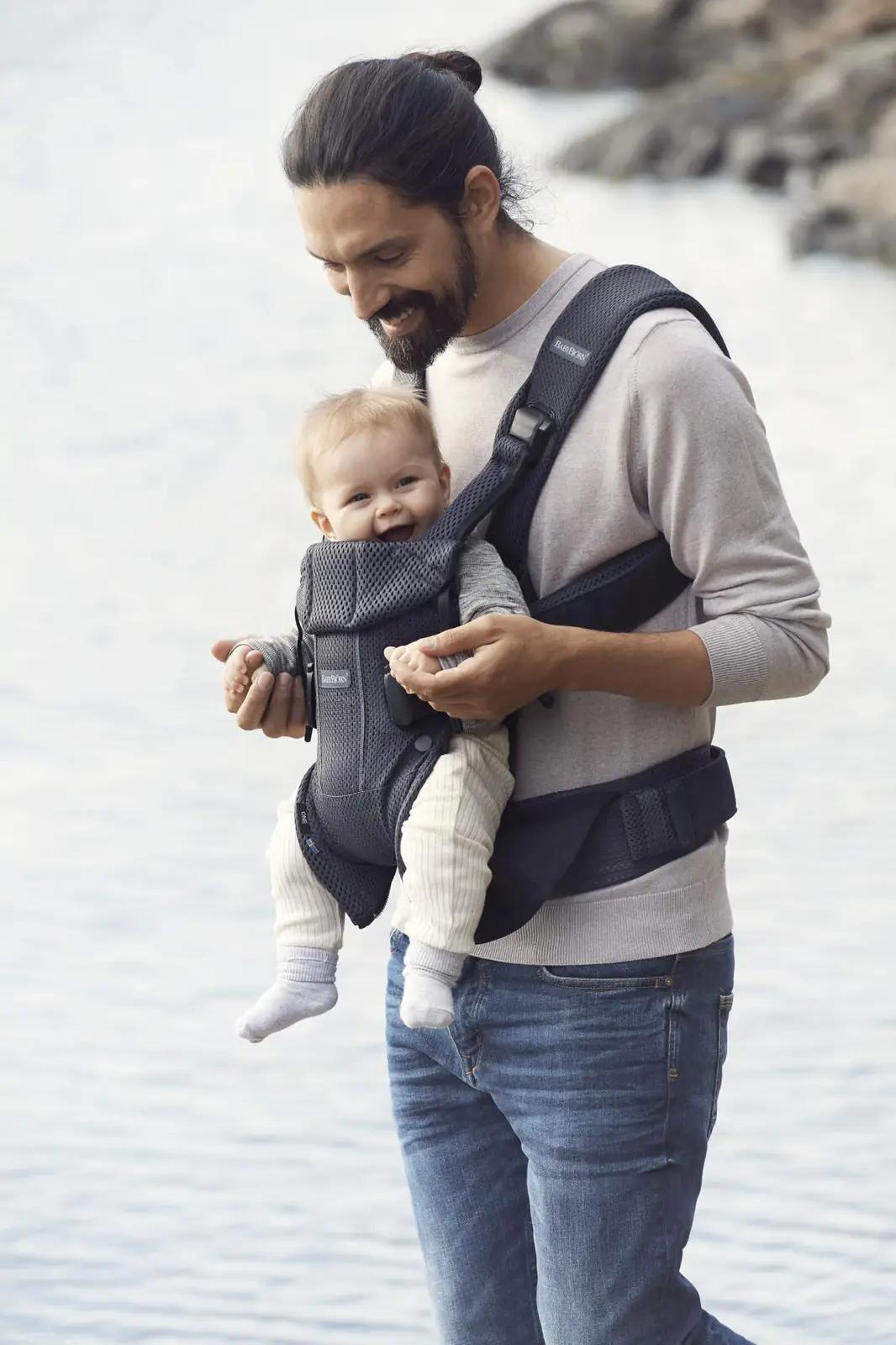 BabyBjörn hingav kanderiie One Air – mugavus ja õhulisus – kasutusnäide