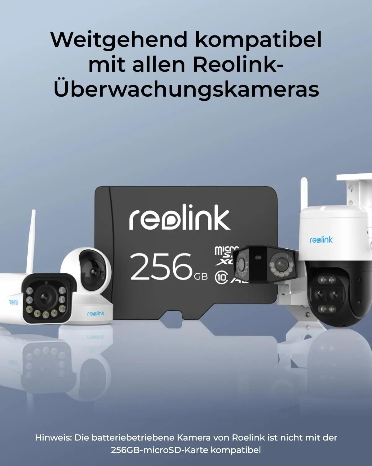 Reolink microSDXC 256 GB – vastupidav salvestus koduvalveks – lisavaade