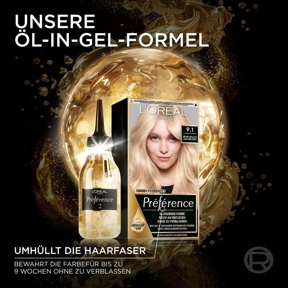 L’Oreal Paris – püsiv juuksevärv sära ja hooldusega – kasutusnäide