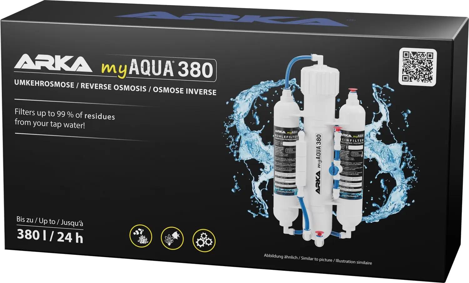 ARKA myAQUA 380 – tugev 380 l/p puhastav osmoseseade – detailne vaade