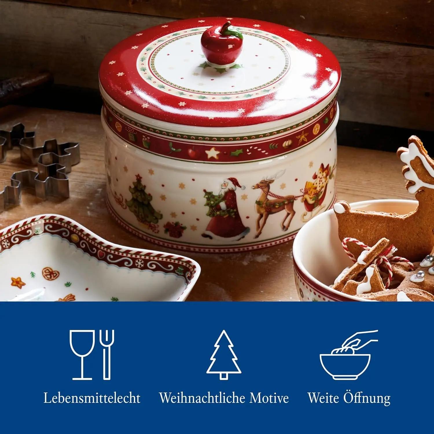 Villeroy & Boch portselanist piparkoogikarbi praktiline kingiidee – kasutusnäide