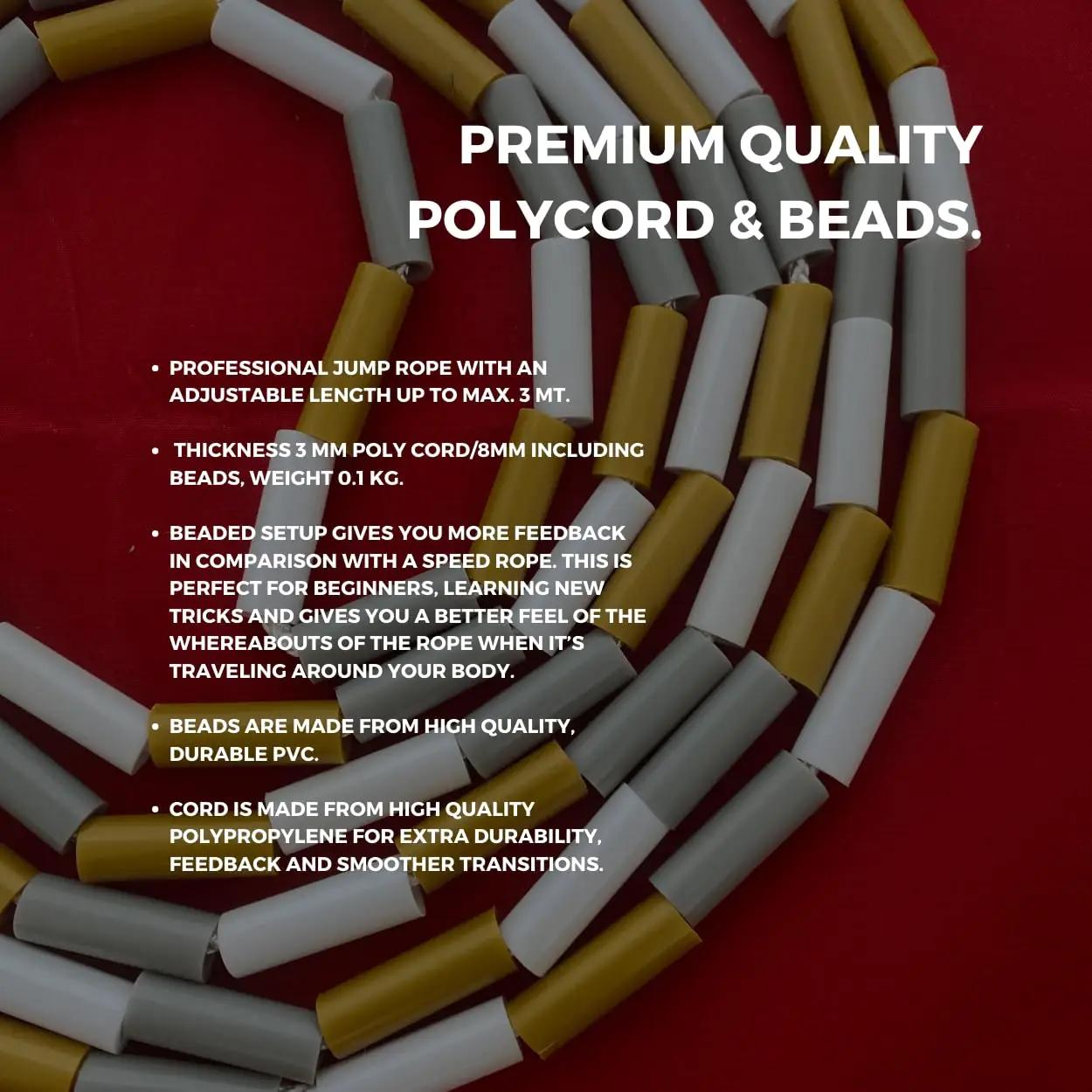 Elevate Rope vastupidav PVC hüppenöör 3 m reguleeritav – pakend ja tarvikud