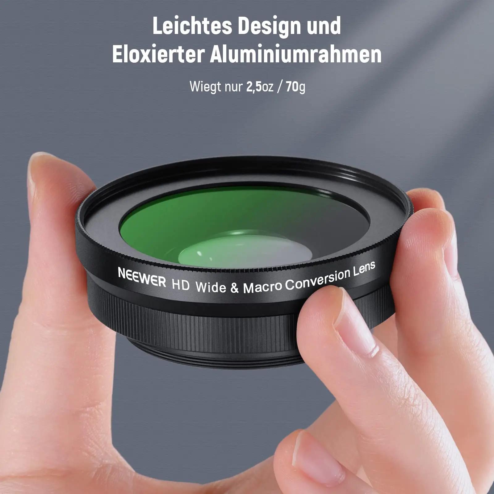 NEEWER 40,5 mm laia nurgaga objektiiv – kerge reisikaaslane – pilt 7