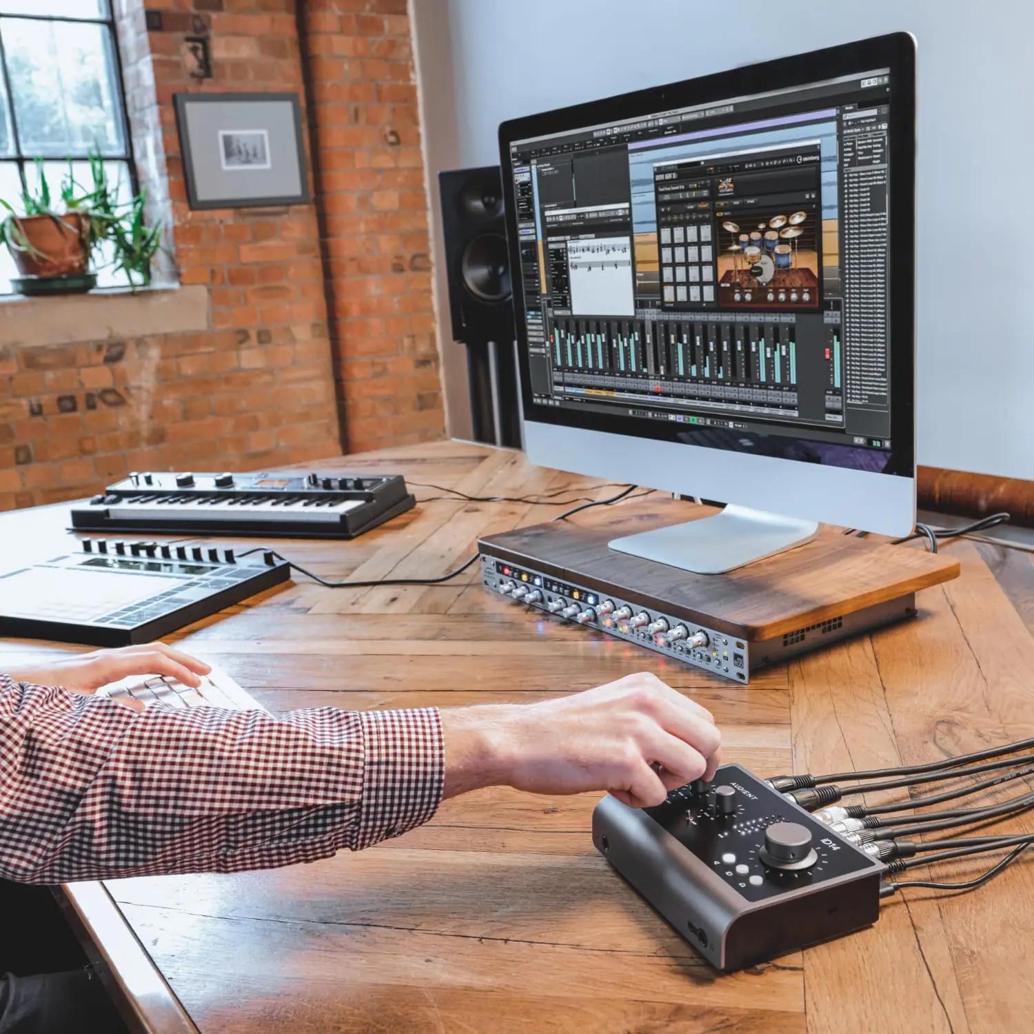Audient stuudioheli liides iD14MKII — kvaliteetne USB-C esitlus – pilt 7