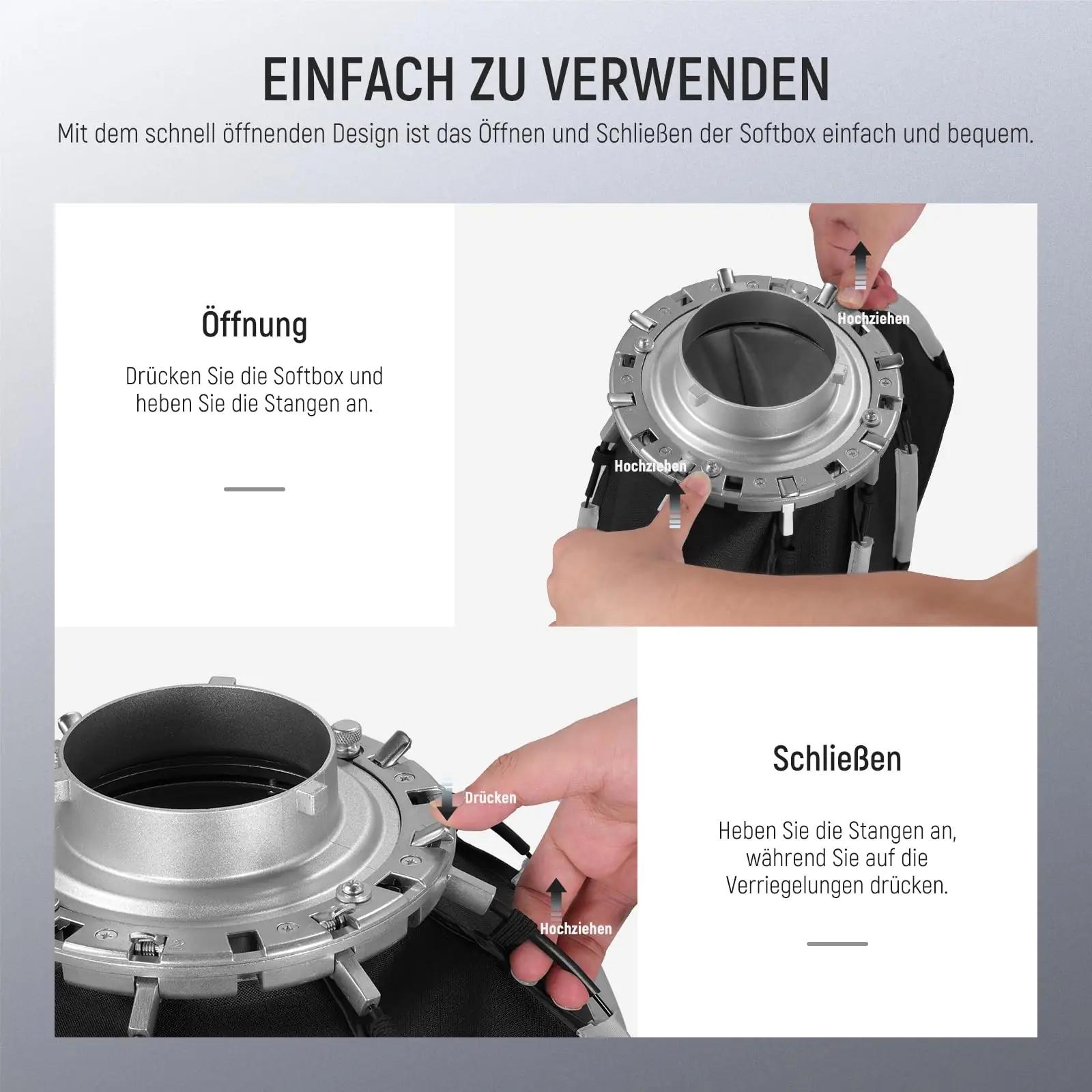 NEEWER 10102478 fotostuudio ja valgustus – detailne lähivaade