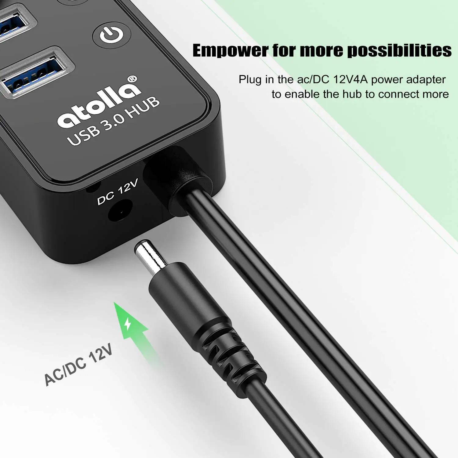 atolla USB-jaotur 11 pordiga — kompaktne nutikas laadimine – lisavaade