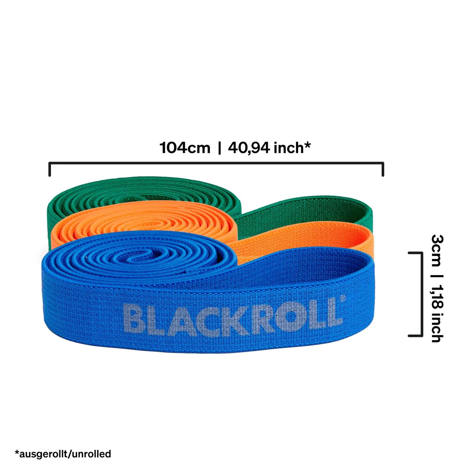 BLACKROLL elastne treeningkomplekt kolm tugevust – pilt 6