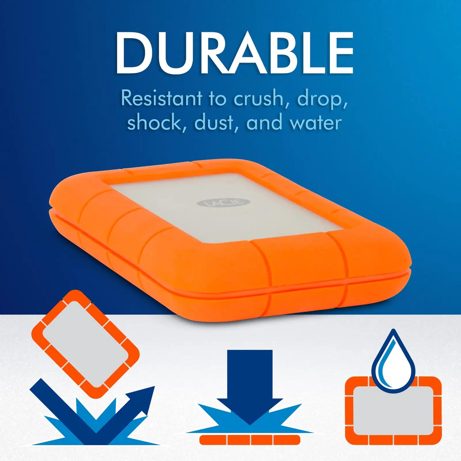 LaCie Rugged 4TB vastupidav väline kõvaketas — ideaalne – pilt 6