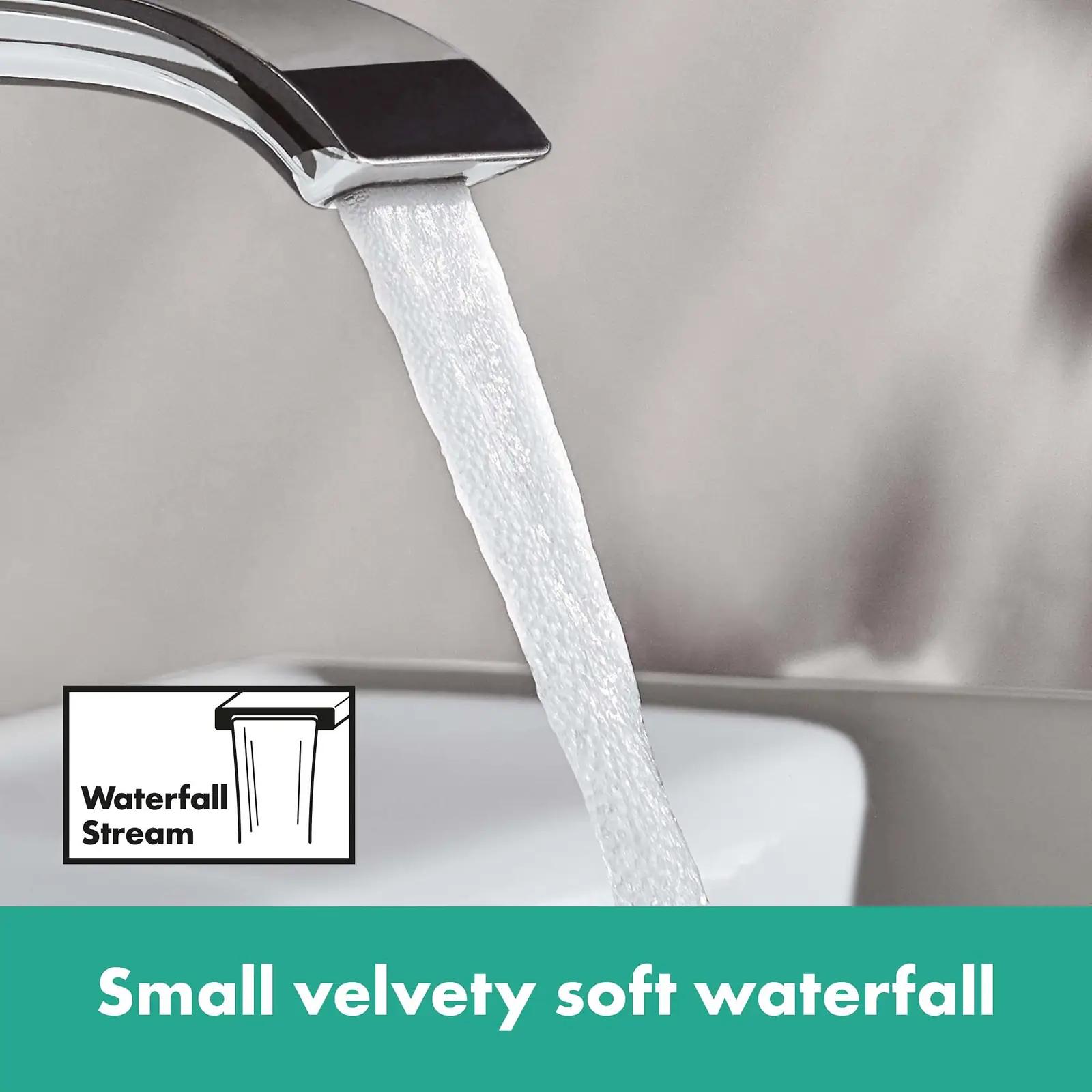 hansgrohe Vivenis kroom segisti – veesäästlik vannituppa – detailne vaade