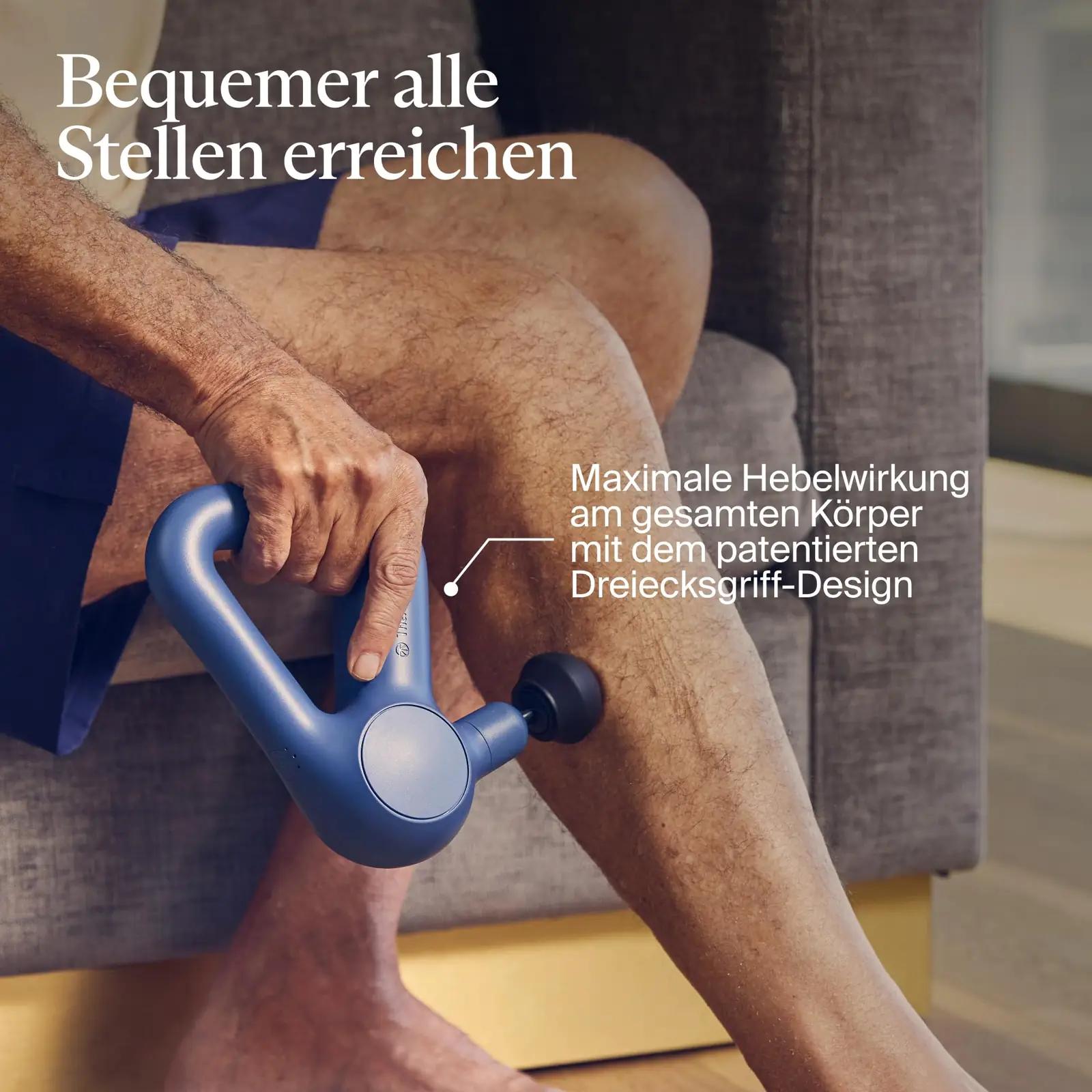 TheraGun kerge käsimassaaž – massaažiseadmed – kasutusnäide