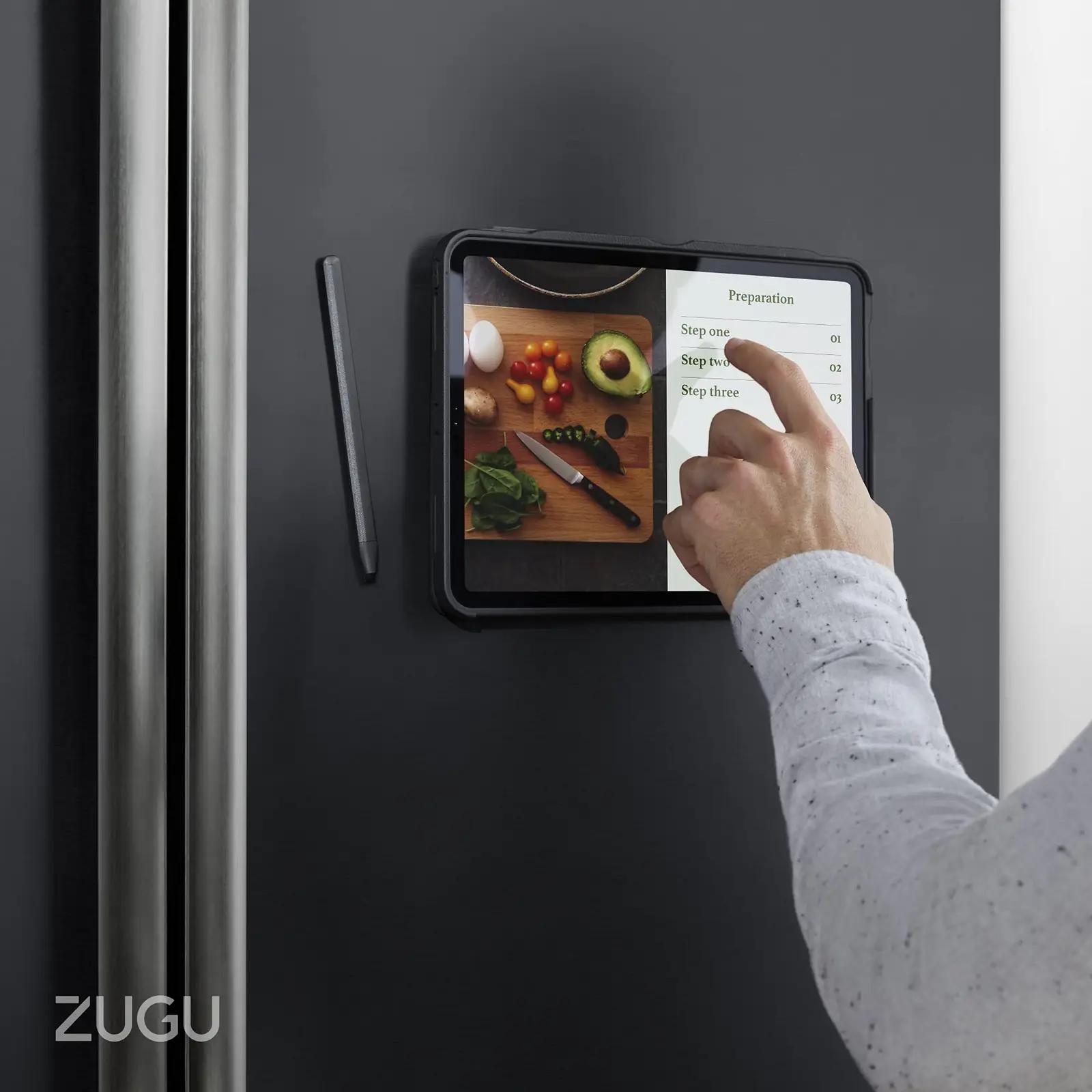 ZUGU CASE elegantne iPad Pro 12.9 kaitsekott – nahkefekt, magnet – pilt 8