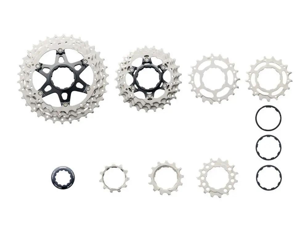 SHIMANO vastupidav terasest kassett 11–34 hammastega – pakend ja tarvikud